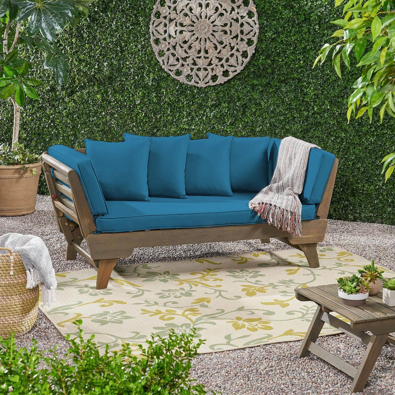 Ottavio Convertible Sofa Daybed With Water Resistant Cushions by HouseOfZazla