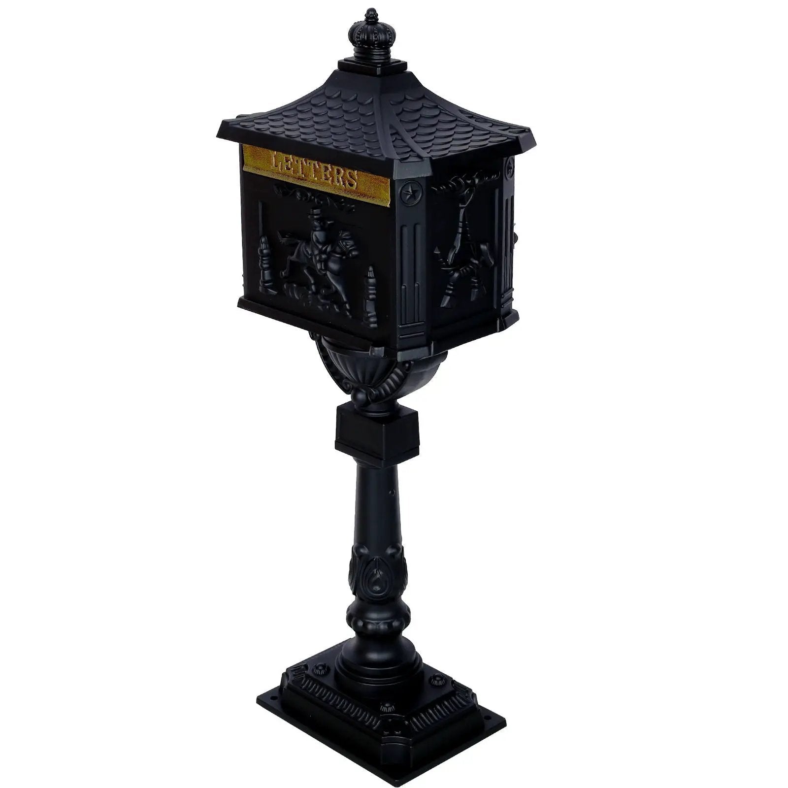 Cast Aluminum Mail Box, Postal Box, Mailbox by Unique Piece Furniture