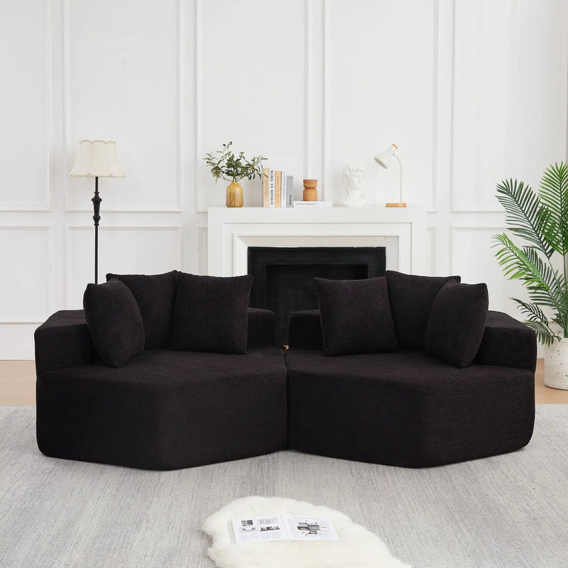 54-Inch Modern-Style Hexagonal Lounge Chair by HouseOfZazla
