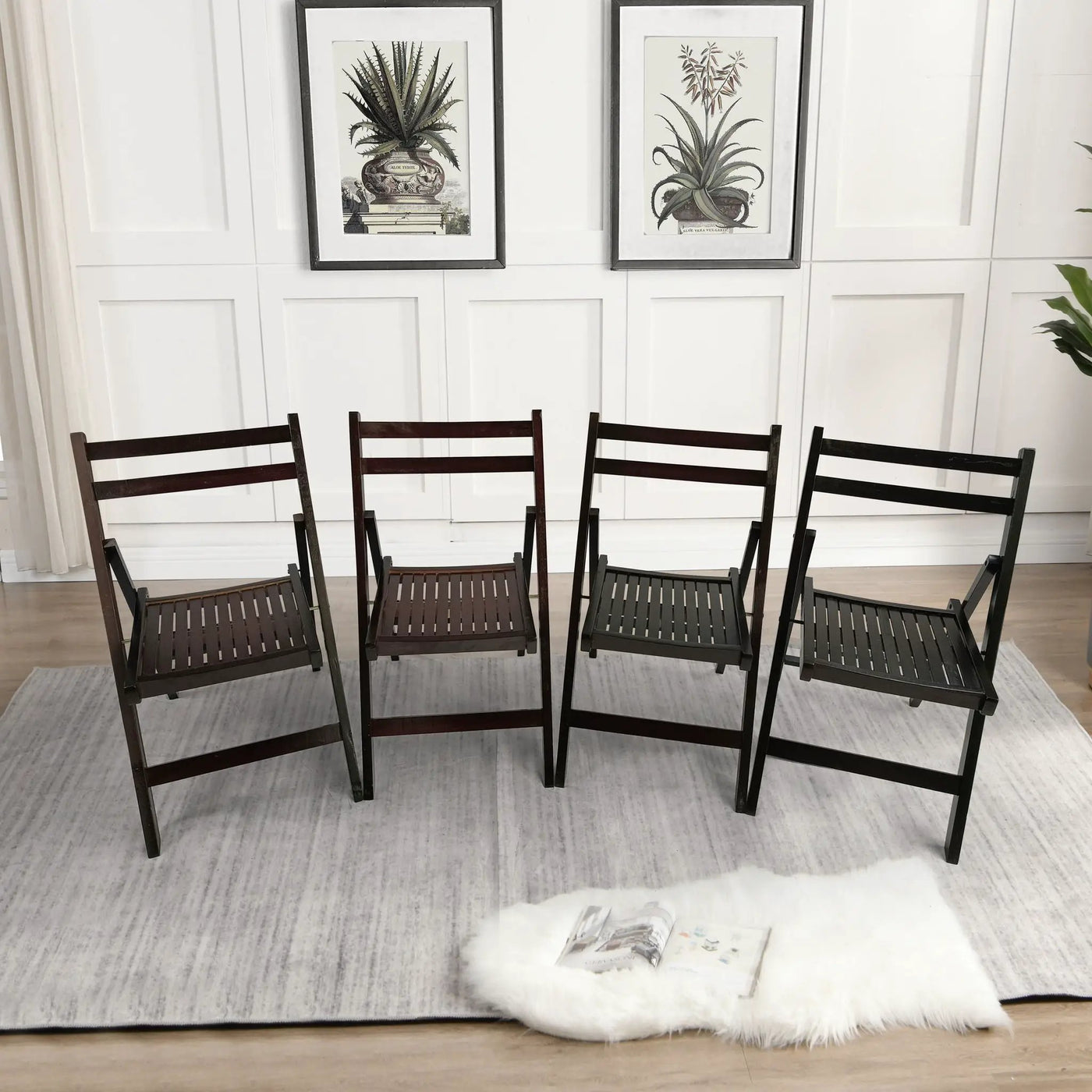 Folding Special Event Chair, Foldable Style (Set of 4) by Unique Piece Furniture
