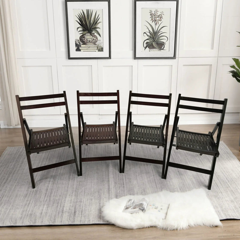 Folding Special Event Chair, Foldable Style (Set of 4) by Unique Piece Furniture