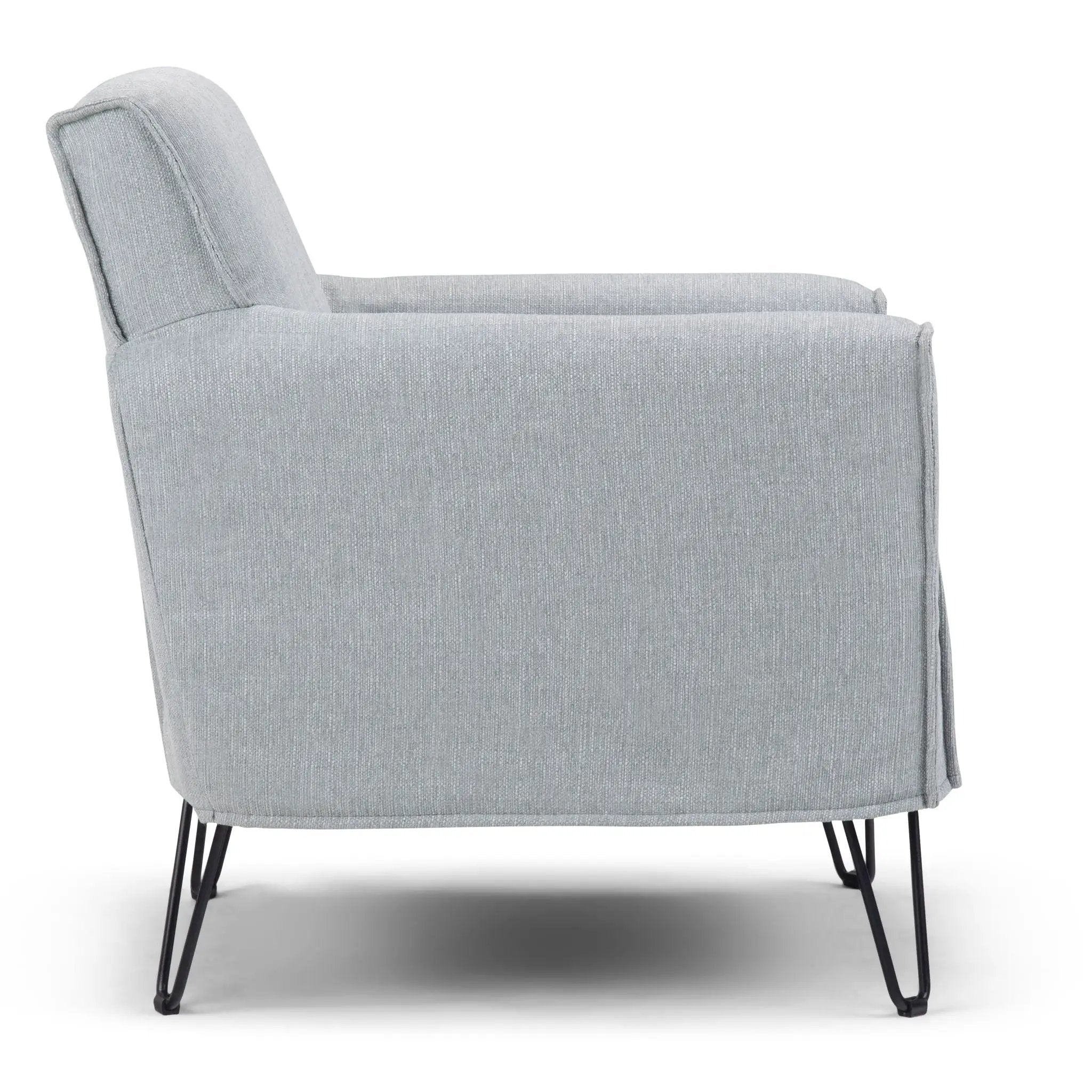 Warren - Accent Chair With Hairpin Legs by HouseOfZazla