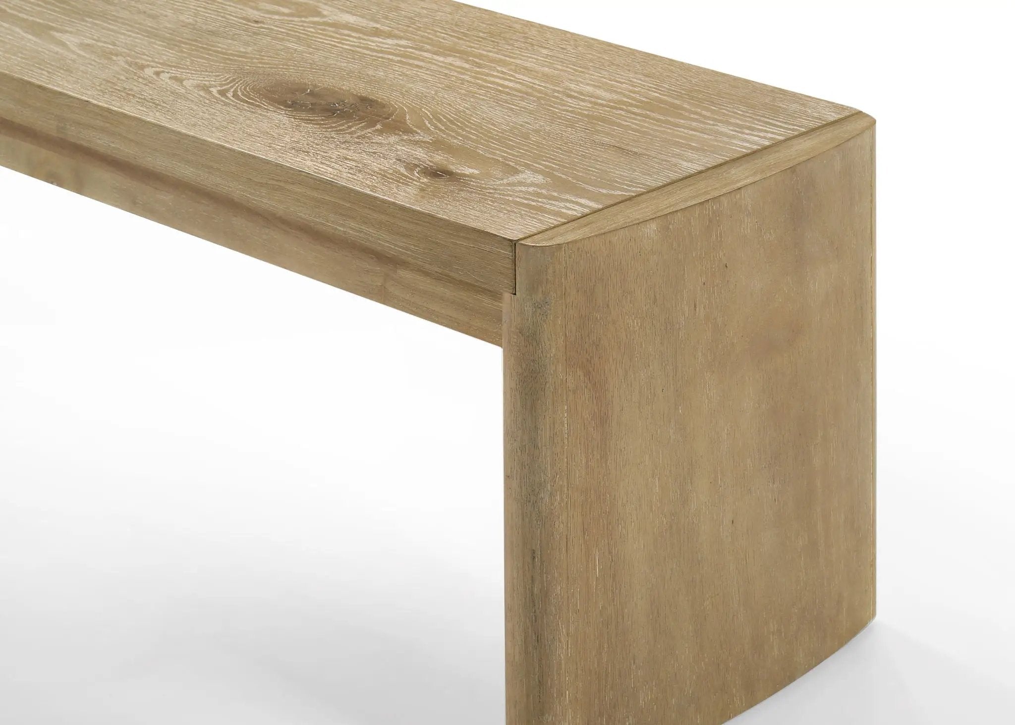 Magnus - Wide Dining Bench - Wooden Oak by HouseOfZazla