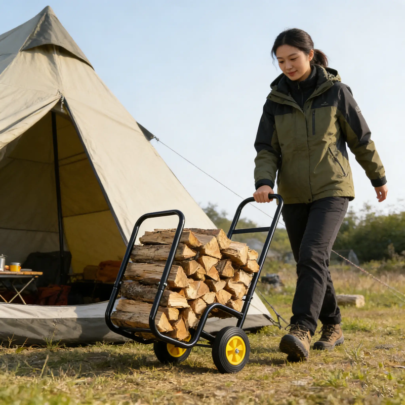 Firewood Log Cart Carrier by HouseOfZazla