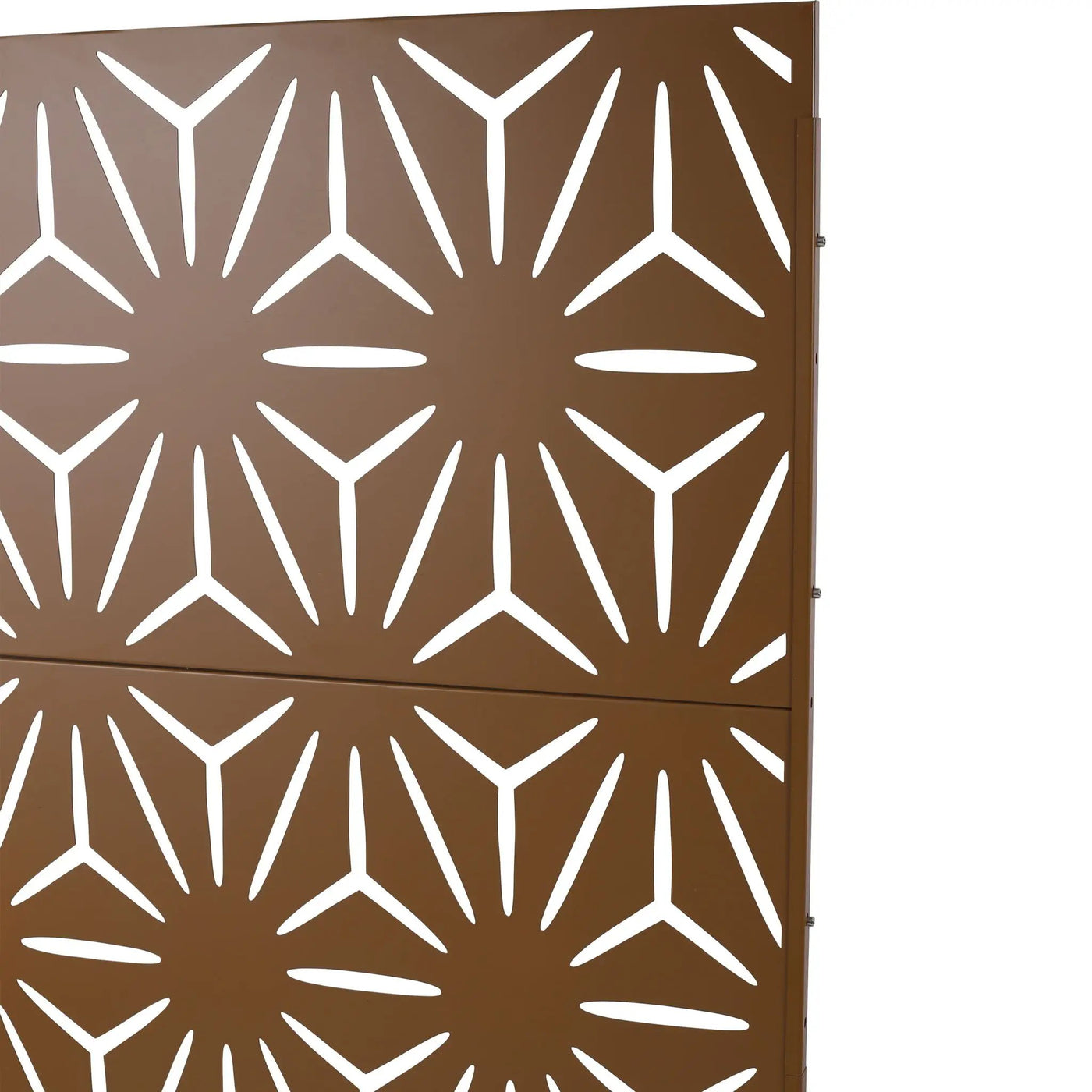 Outdoor & Indoor Metal Privacy Screen, Freestanding Decorative Panels by HouseOfZazla