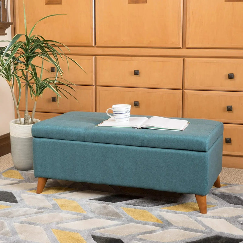 Tufted Ainsley Button Storage Ottoman Bench by HouseOfZazla