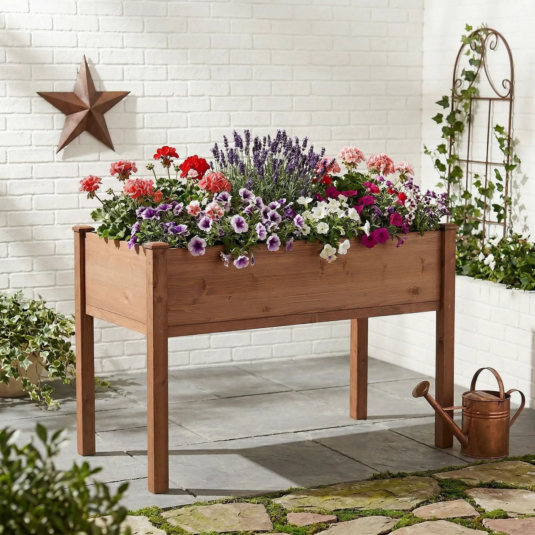 Elevated Raised Garden Bed For Outdoor by HouseOfZazla
