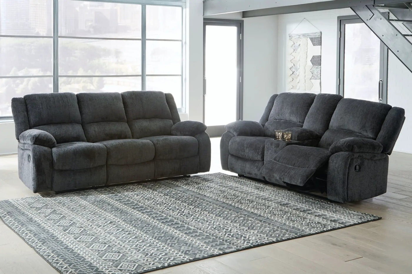 Draycoll - Reclining Living Room Set by Unique Piece Furniture