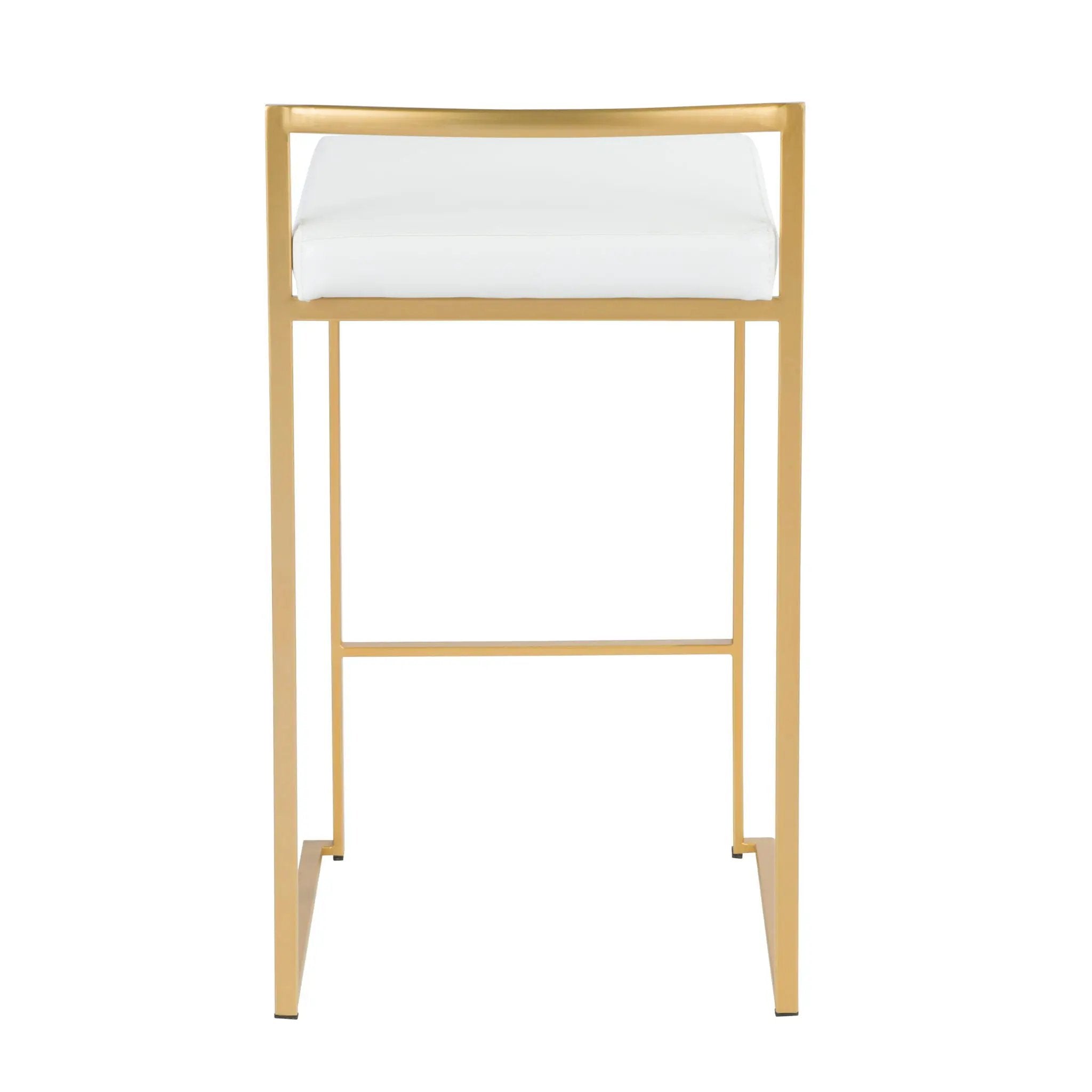 Fuji - Contemporary / Glam Design Counter Stool (Set of 2) by HouseOfZazla