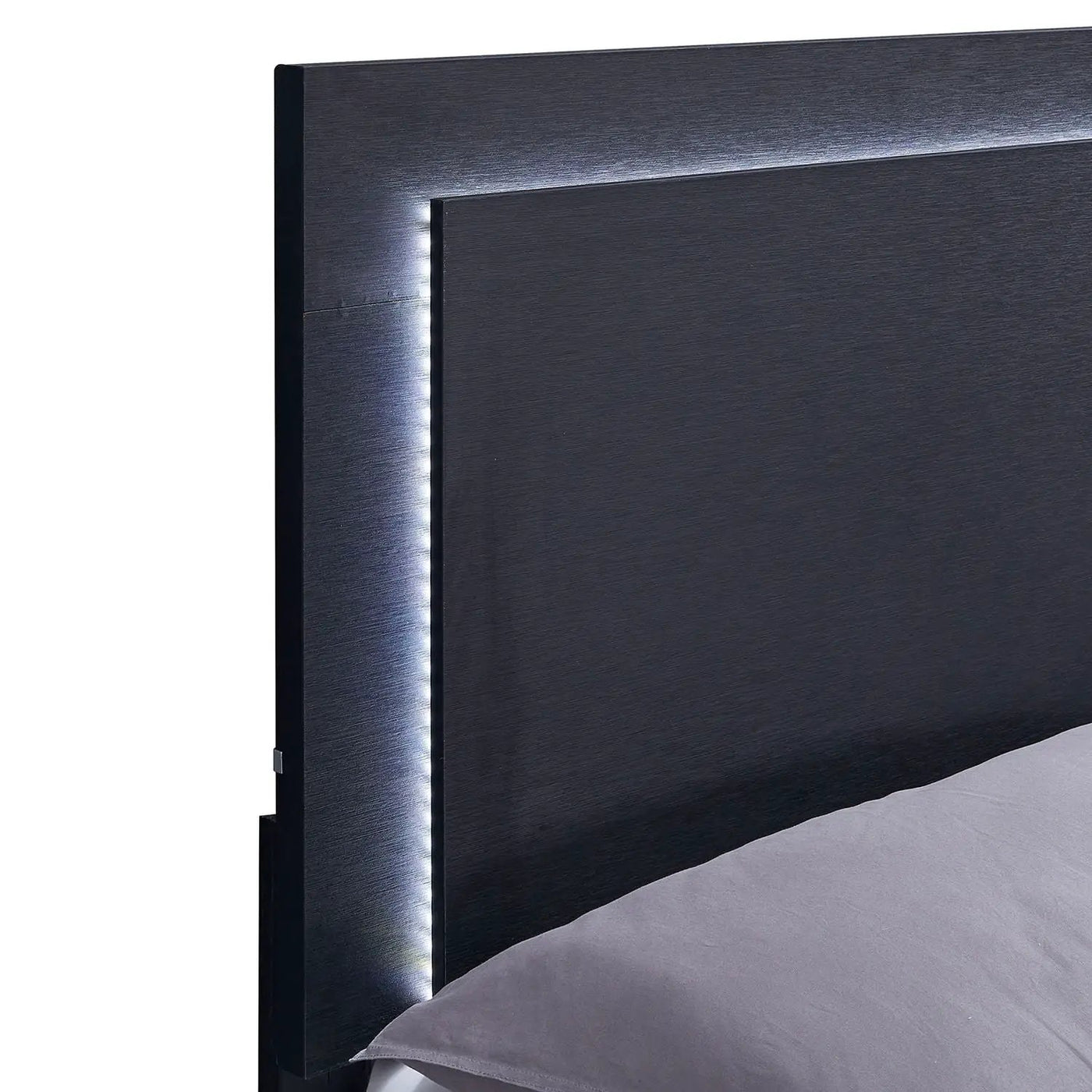Jeremiah - LED Panel Bed With Touch Controlled Lighting by HouseOfZazla