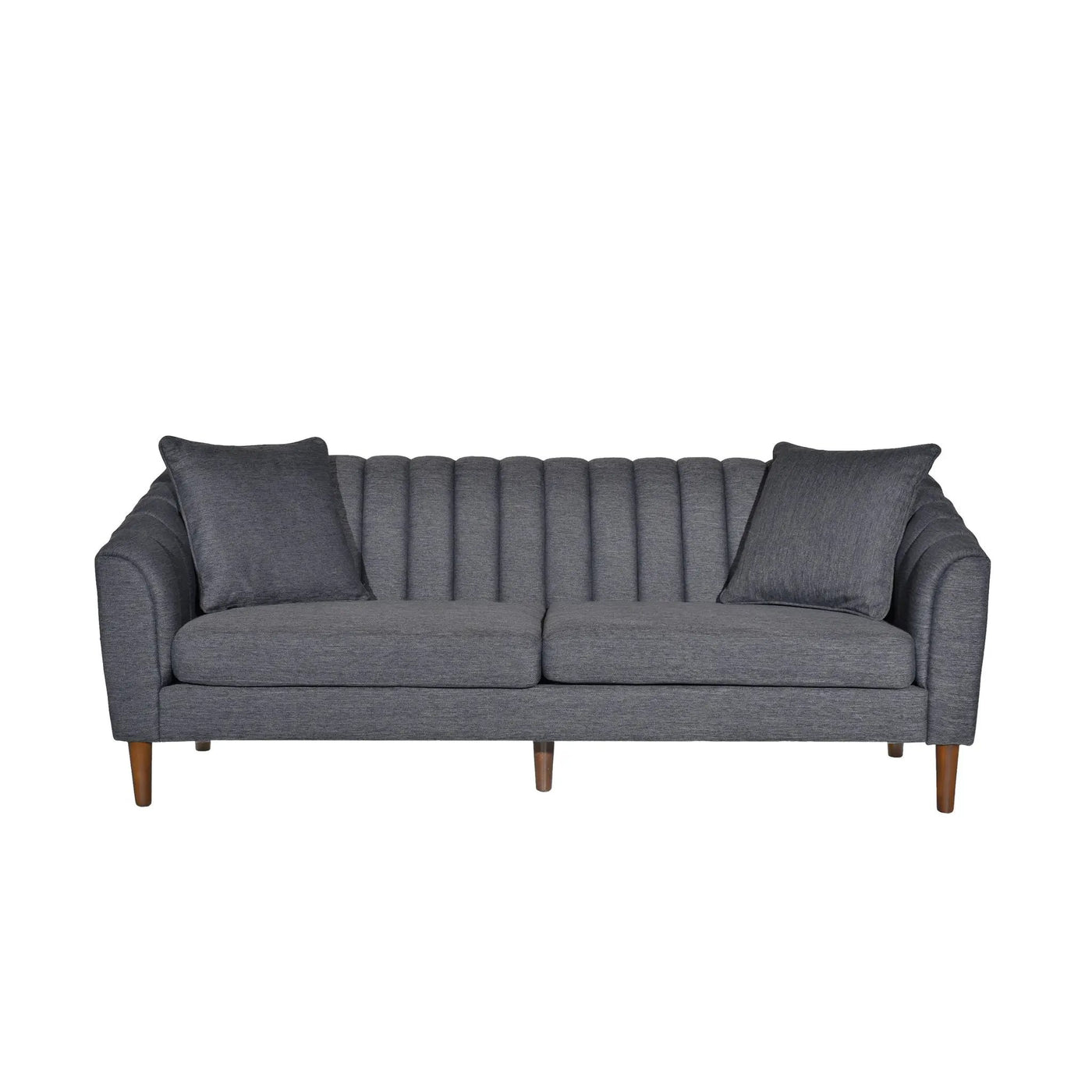 Contemporary 3 Seater Sofa With Accents by HouseOfZazla
