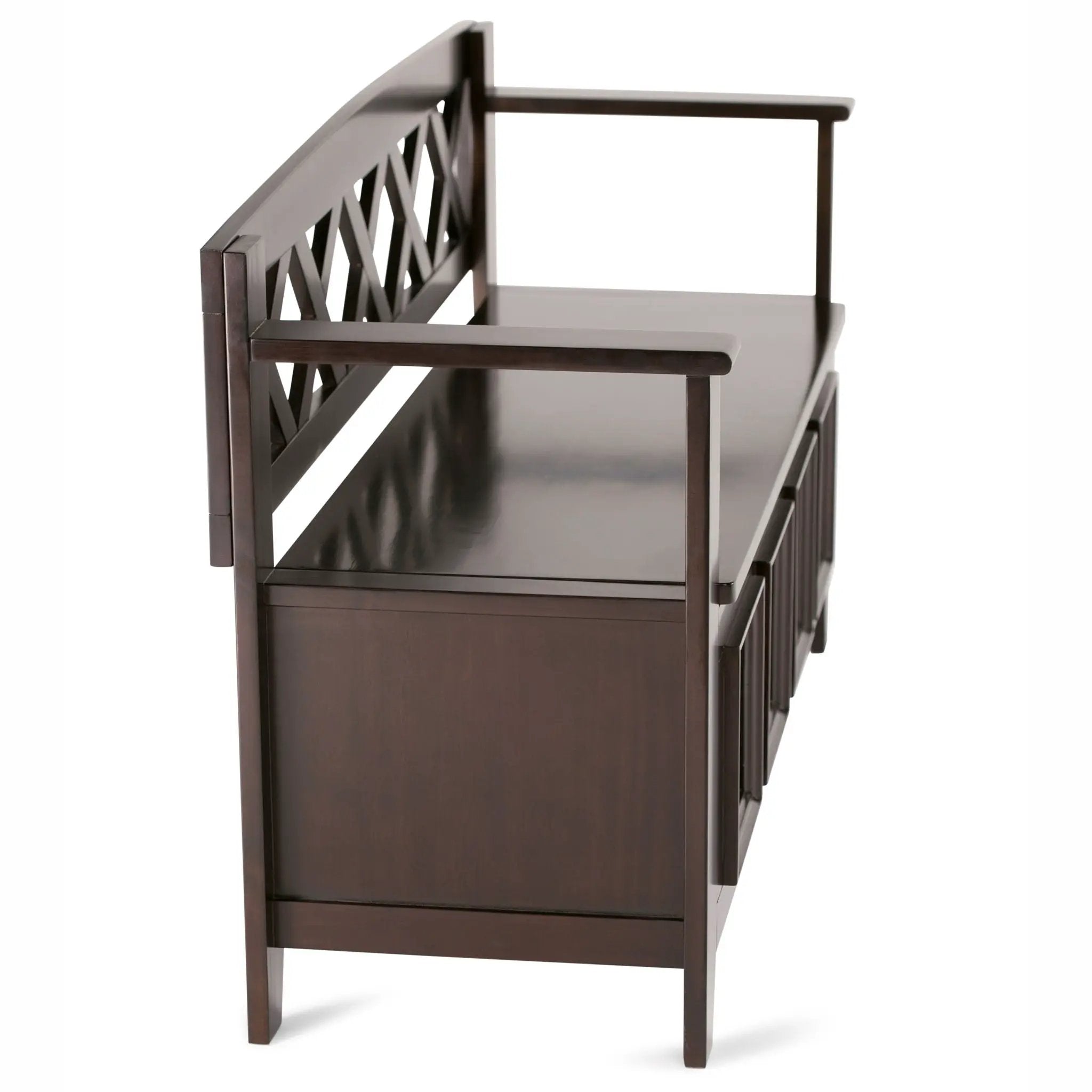 Amherst - Entryway Storage Bench - Hickory Brown by Unique Piece Furniture