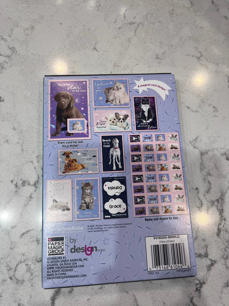 Brand New Rachaelhale 32 Valentines Day Cards With 32 Stickers + 48 Heart Seals - 3+ by Selzalot