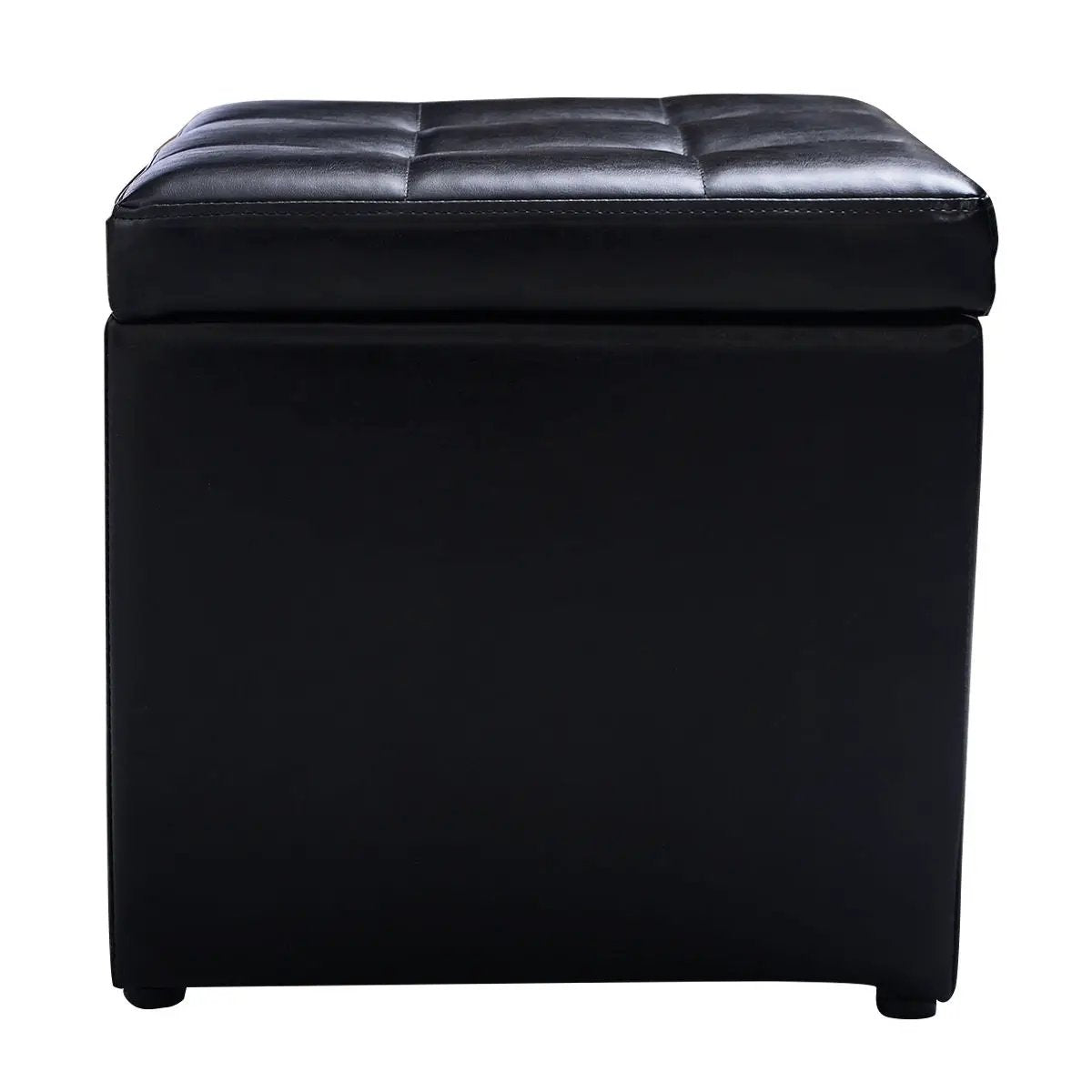 Foldable Cube Ottoman Pouffe Storage Seat, photo 11 of 16