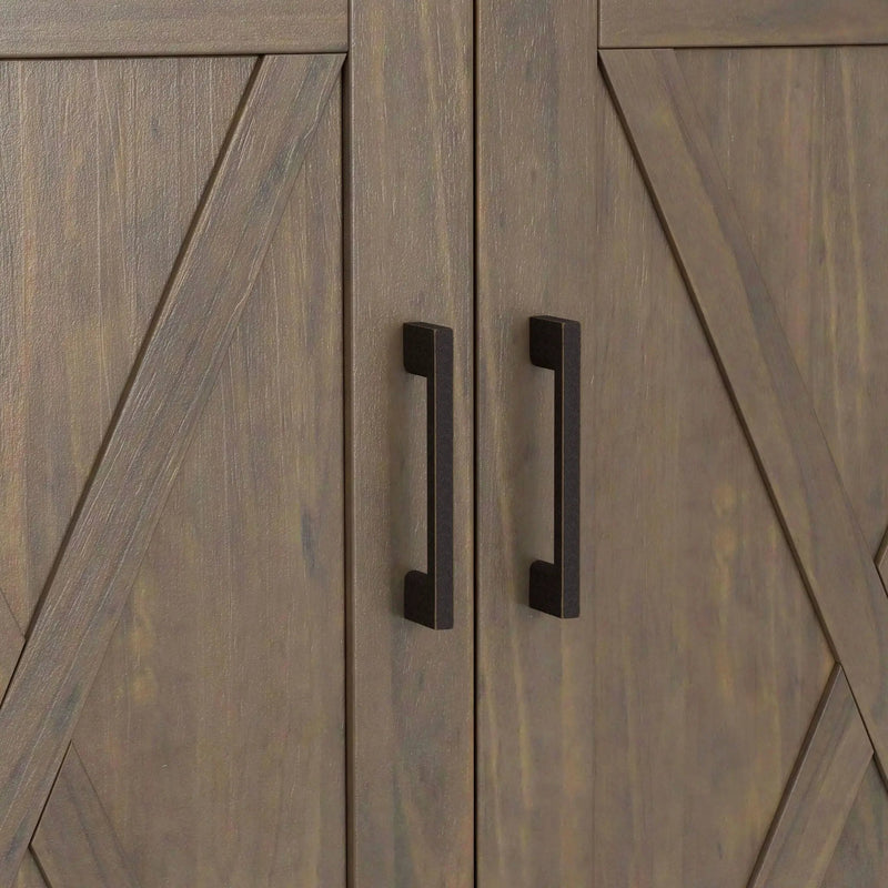 Ela - Low Storage Cabinet - Smoky Brown by HouseOfZazla