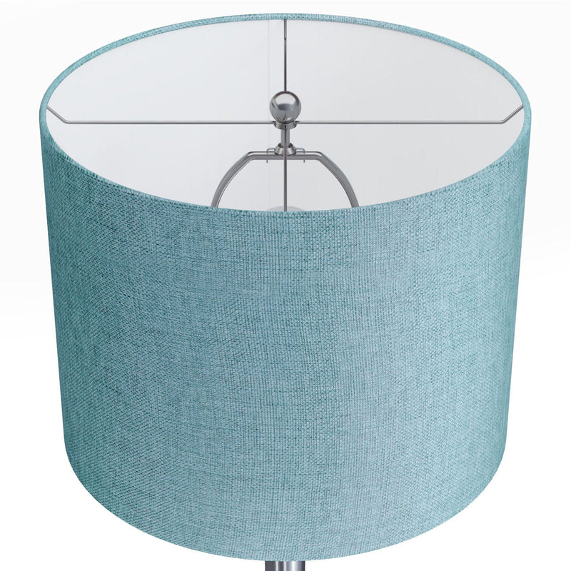 Lenuxe - Contemporary Semi Gloss Table Lamp (Set of 2) by HouseOfZazla