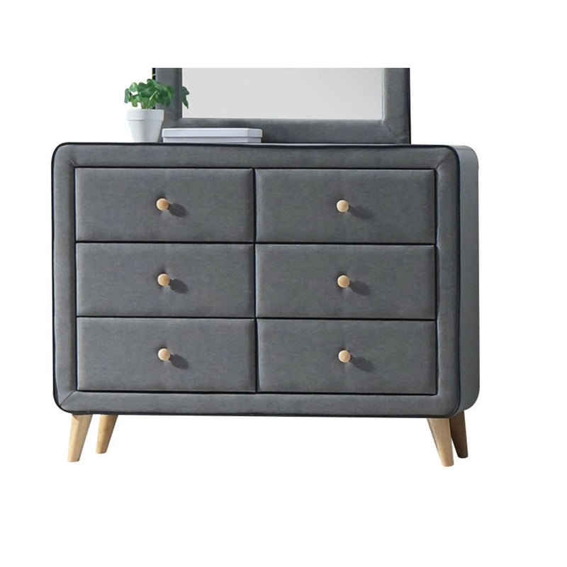Valda - Dresser - Light Gray by HouseOfZazla