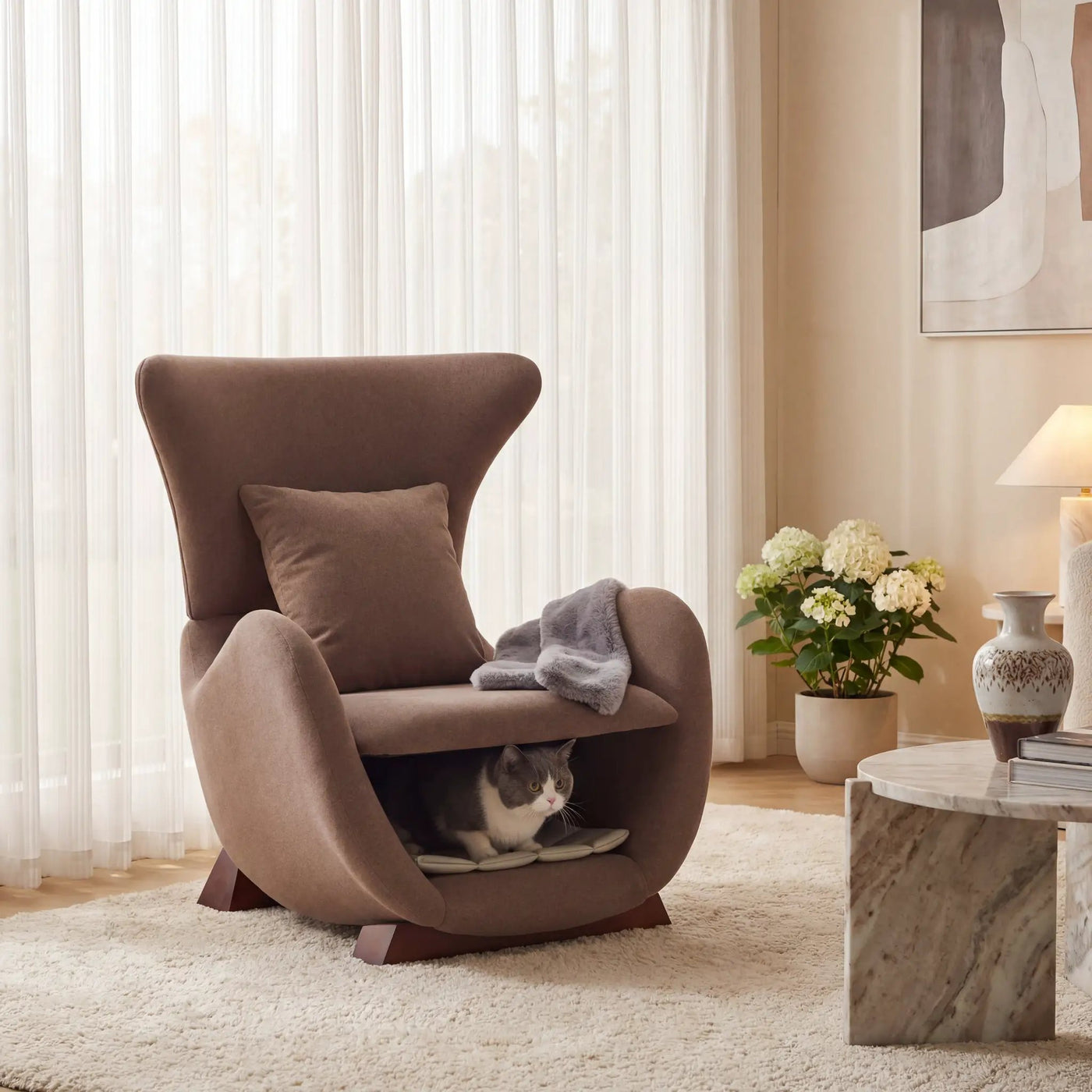 Modern Accent Chair by HouseOfZazla