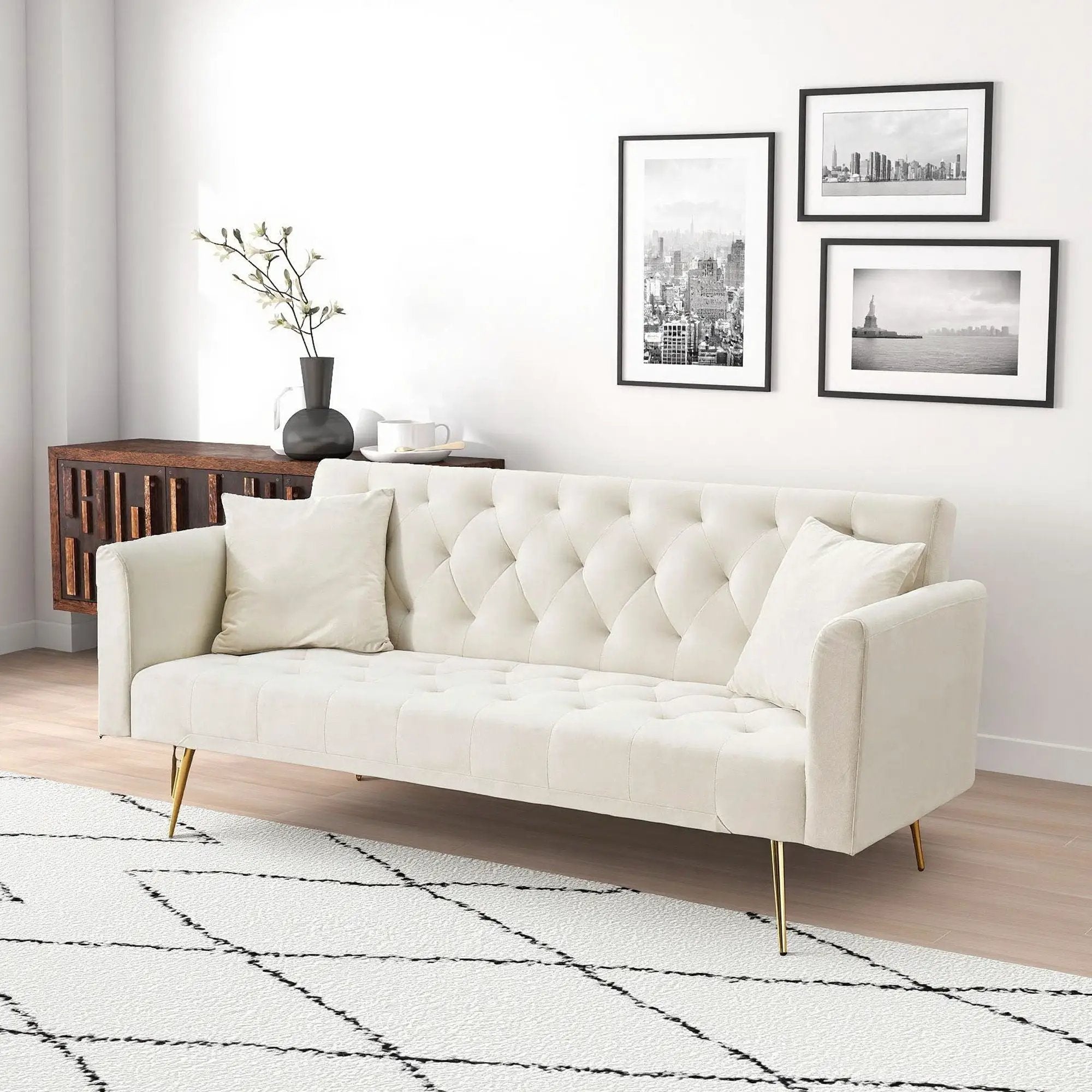Convertible Double Folding Living Room Sofa Bed by HouseOfZazla