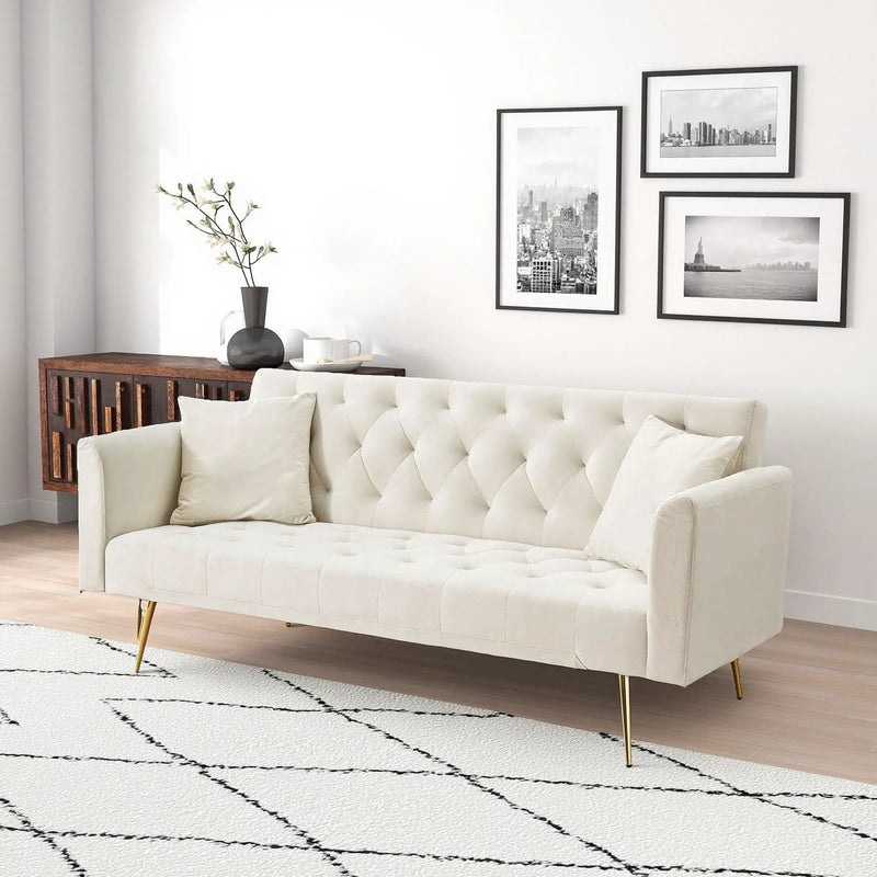 Convertible Double Folding Living Room Sofa Bed by HouseOfZazla