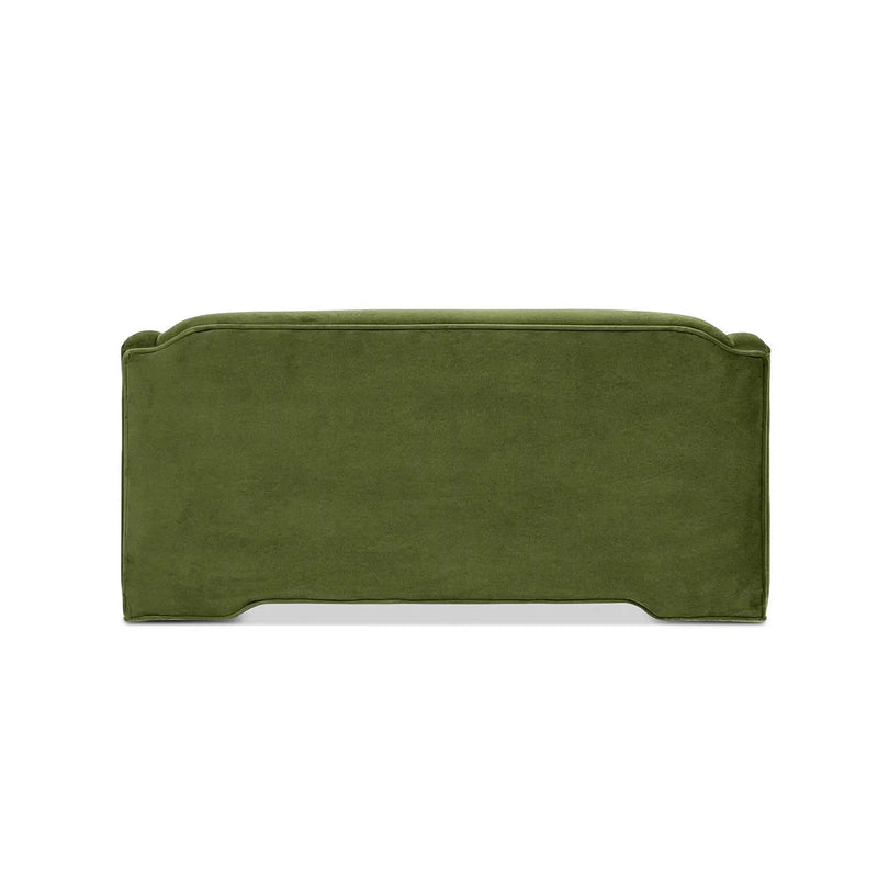 Paloma 35.5" Dog Sofa Bed - Medium in Olive by HouseOfZazla