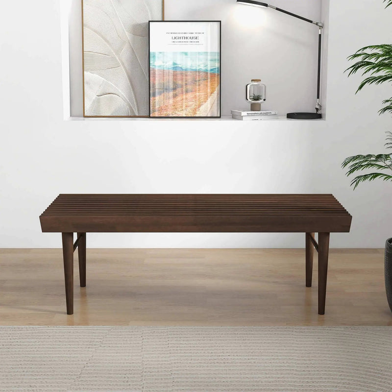 Mia - Bench - Dark Brown by Unique Piece Furniture