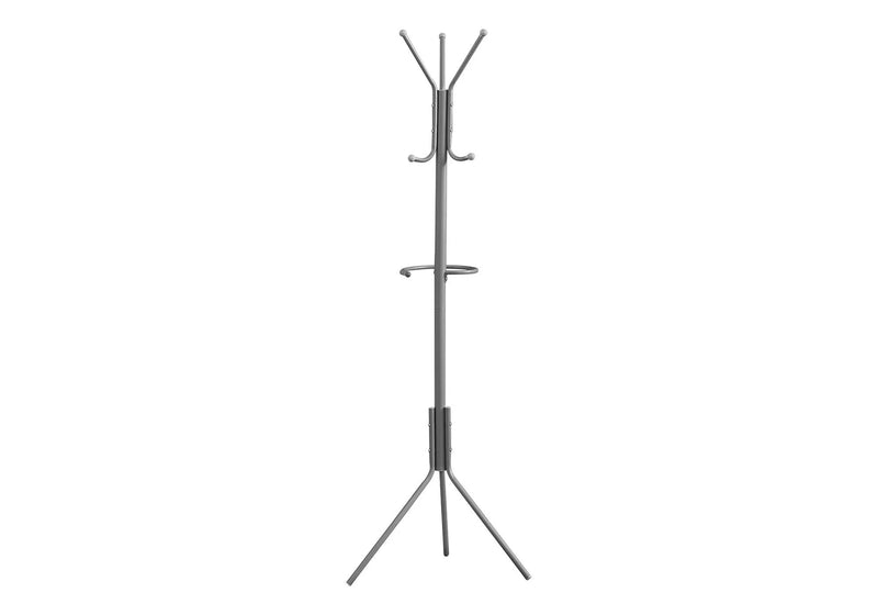Coat Rack, Hall Tree, Free Standing, Hanging Bar, 6 Hooks, Entryway, Contemporary & Modern by Unique Piece Furniture
