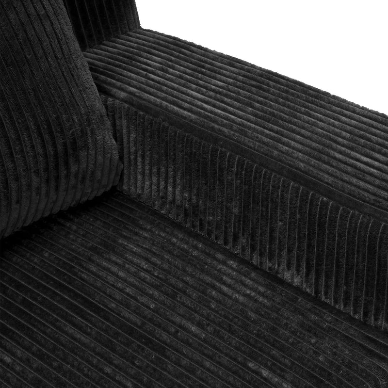 Corduroy Modular L Shaped Sectional Sofa by HouseOfZazla
