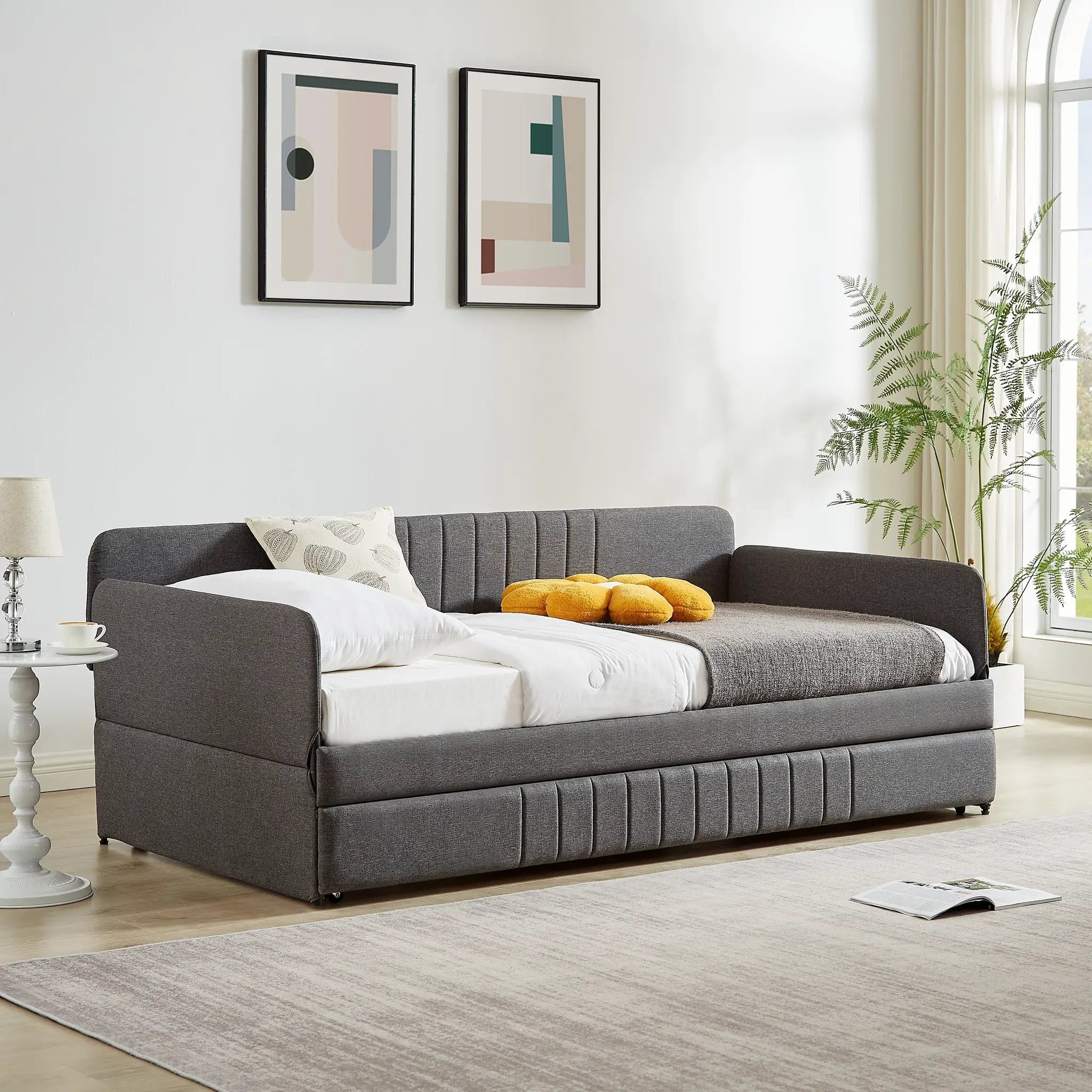 Daybed, Sofa Bed with Trundle Twin Size by HouseOfZazla