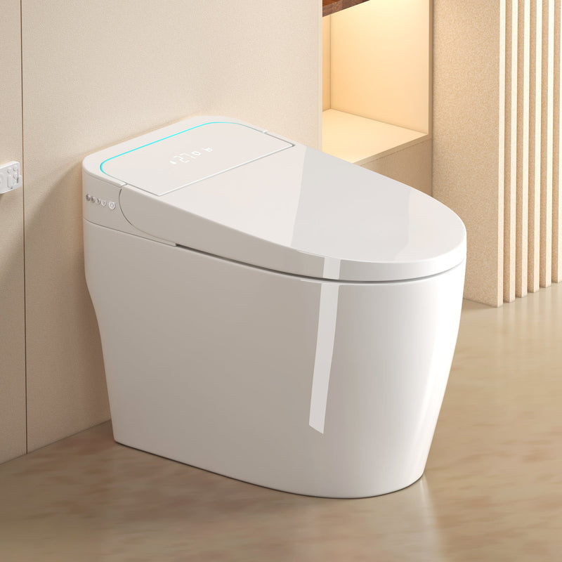 Unique Smart One-Piece Toilet with Bidet and Auto Seat by HouseOfZazla