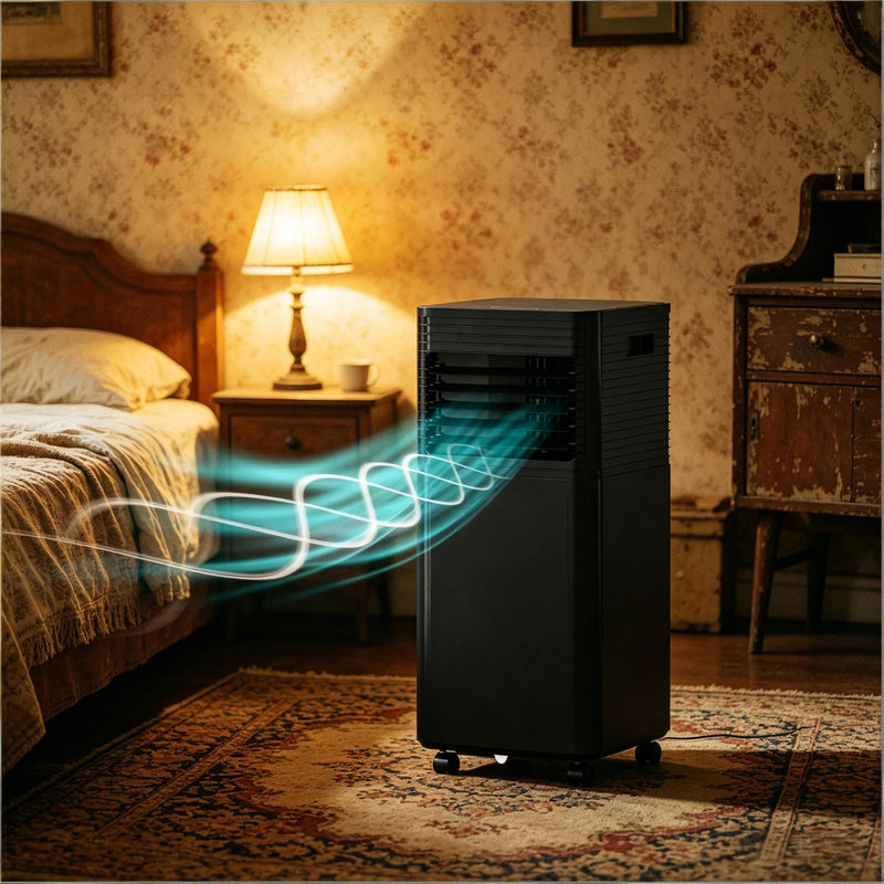Modern Mobile Air Conditioner with Wheels by HouseOfZazla