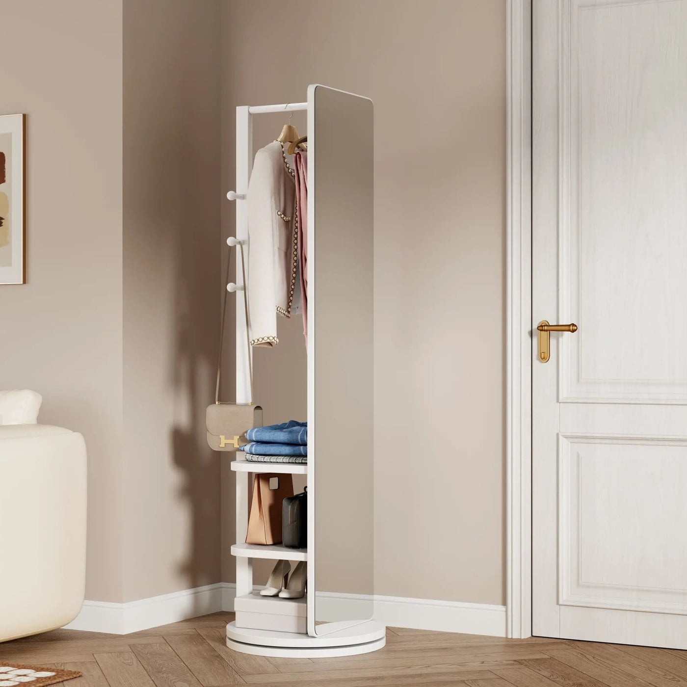 3 In 1 Multifunctional Full-Length Clothing Mirror by HouseOfZazla