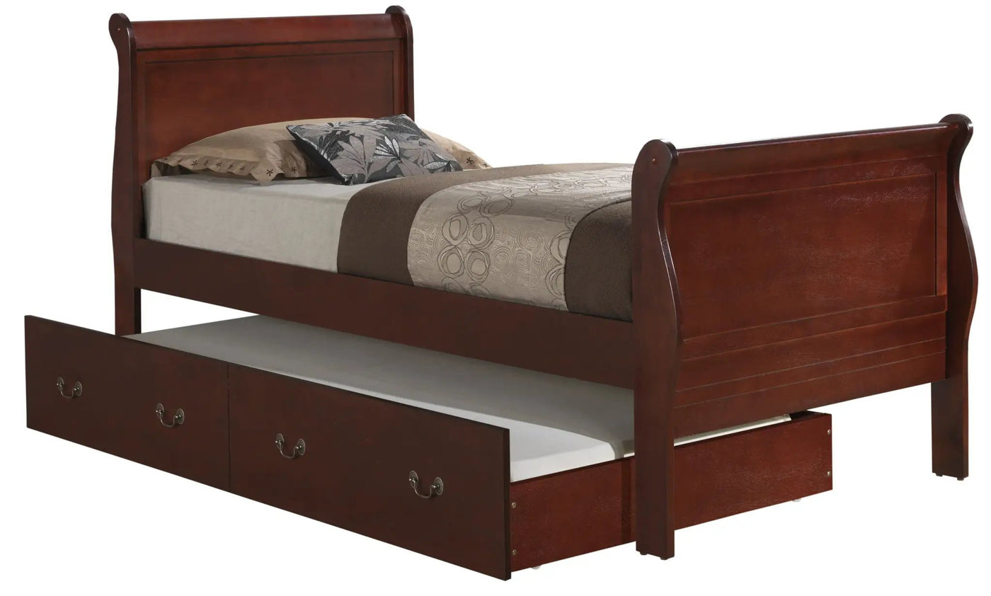 Elegant Trundle Bed With Timeless Charm by HouseOfZazla