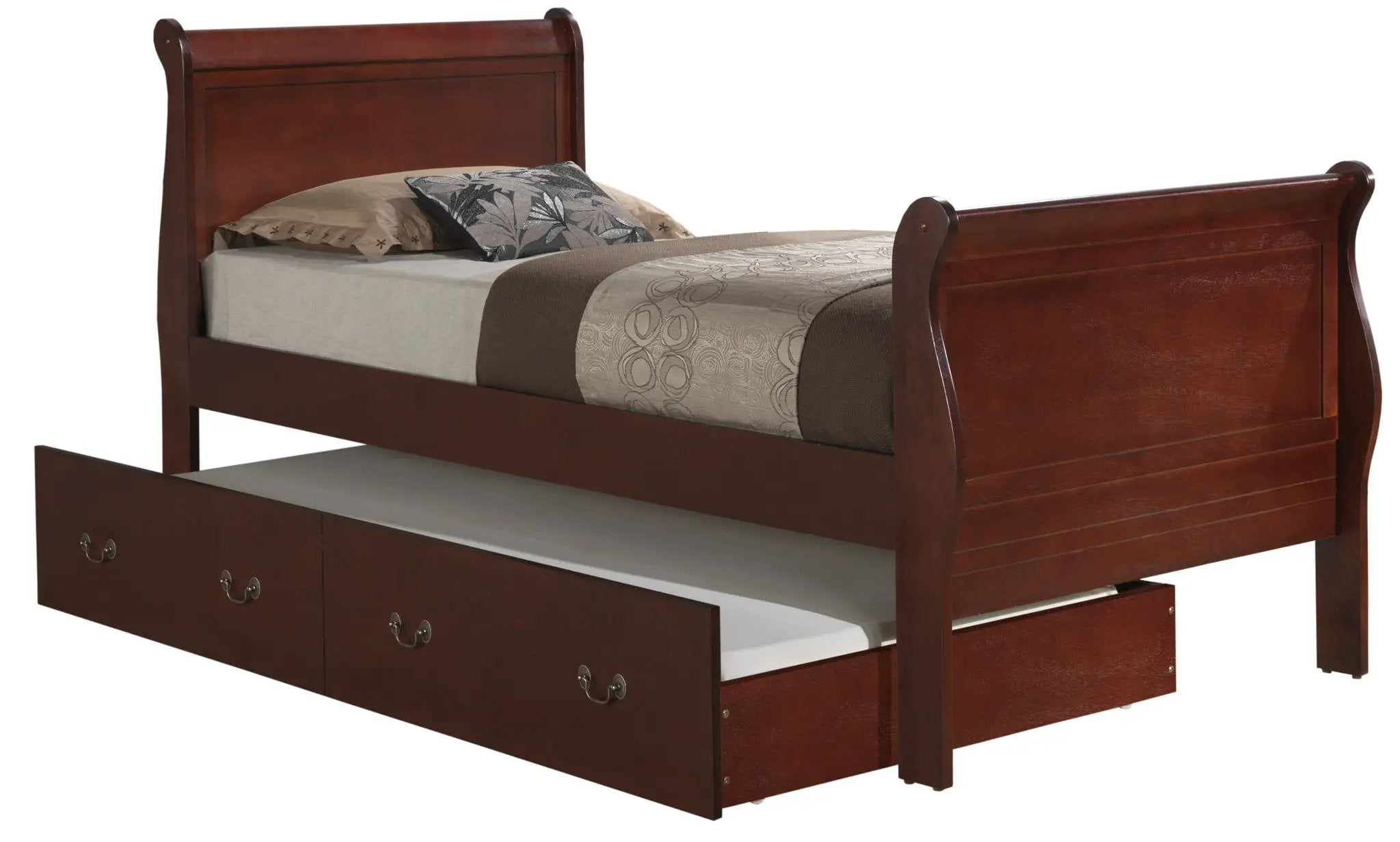 Elegant Trundle Bed With Timeless Charm by HouseOfZazla