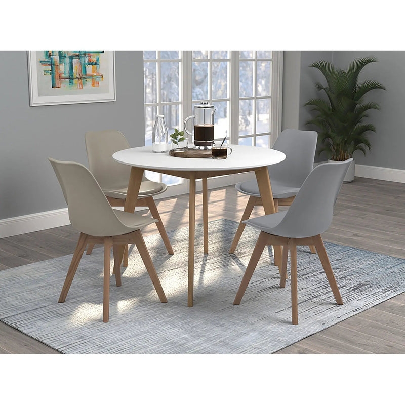 Elegant Padded Side Chair (Set Of 2)