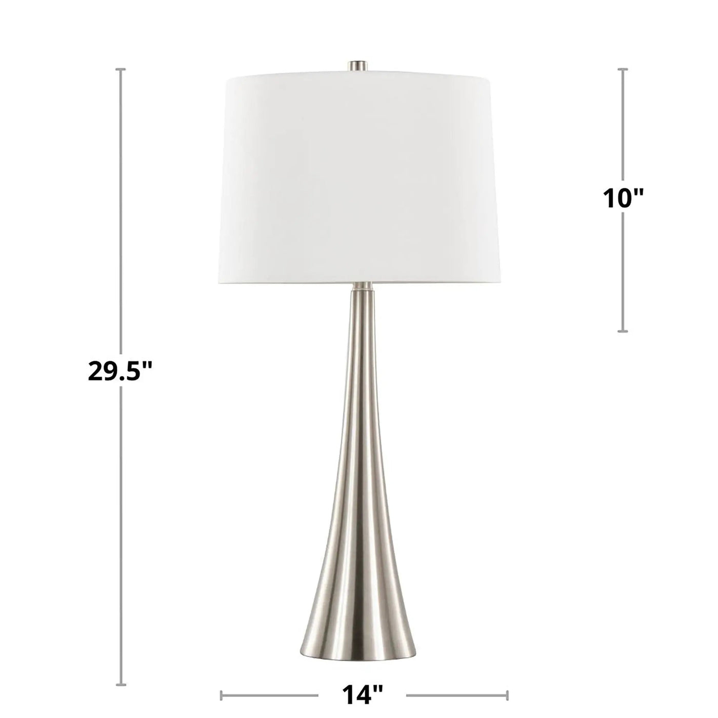 Diana - Contemporary Table Lamp (Set of 2) by HouseOfZazla