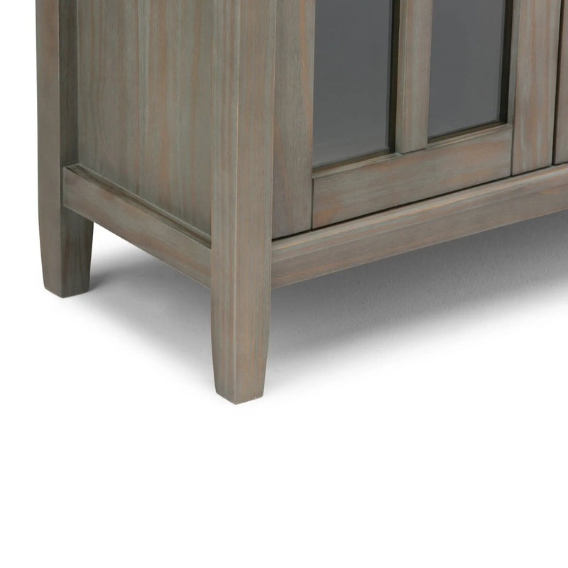 Warm Shaker - Handcrafted Low Storage Cabinet by Unique Piece Furniture