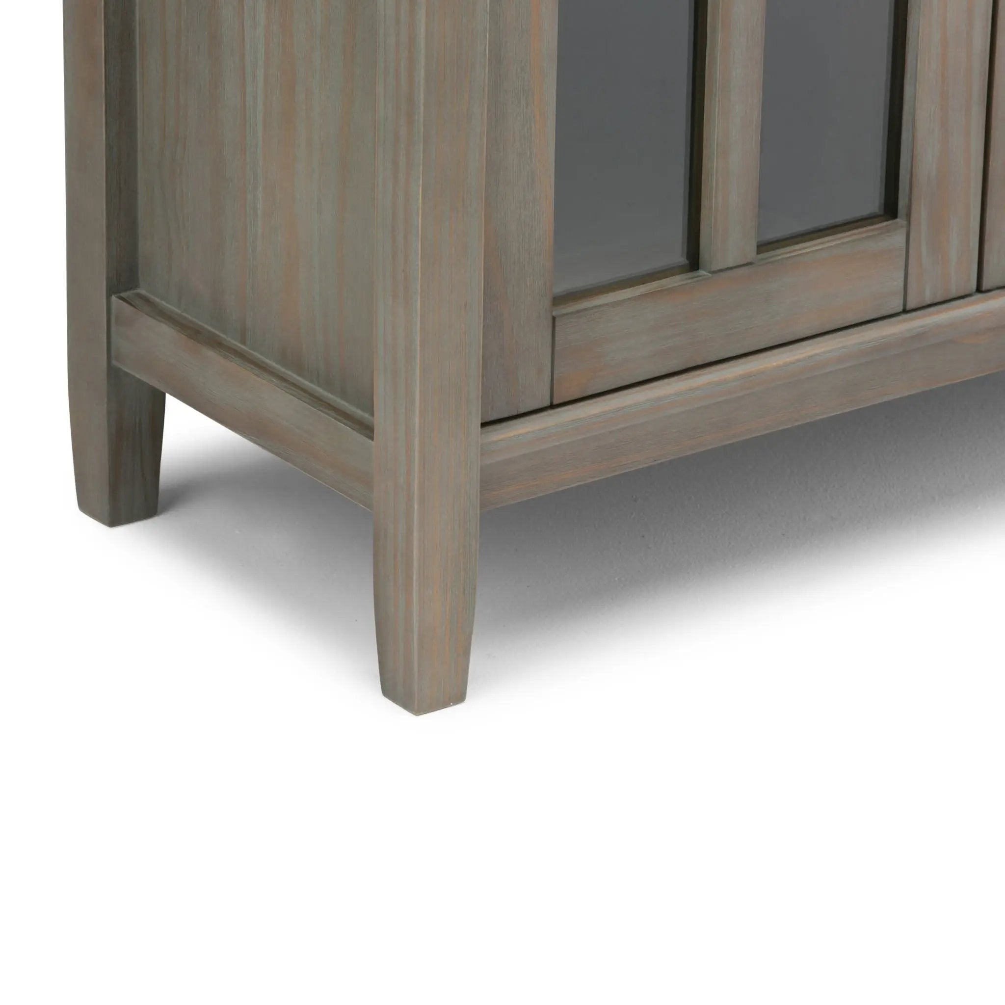 Warm Shaker - Handcrafted Low Storage Cabinet by Unique Piece Furniture