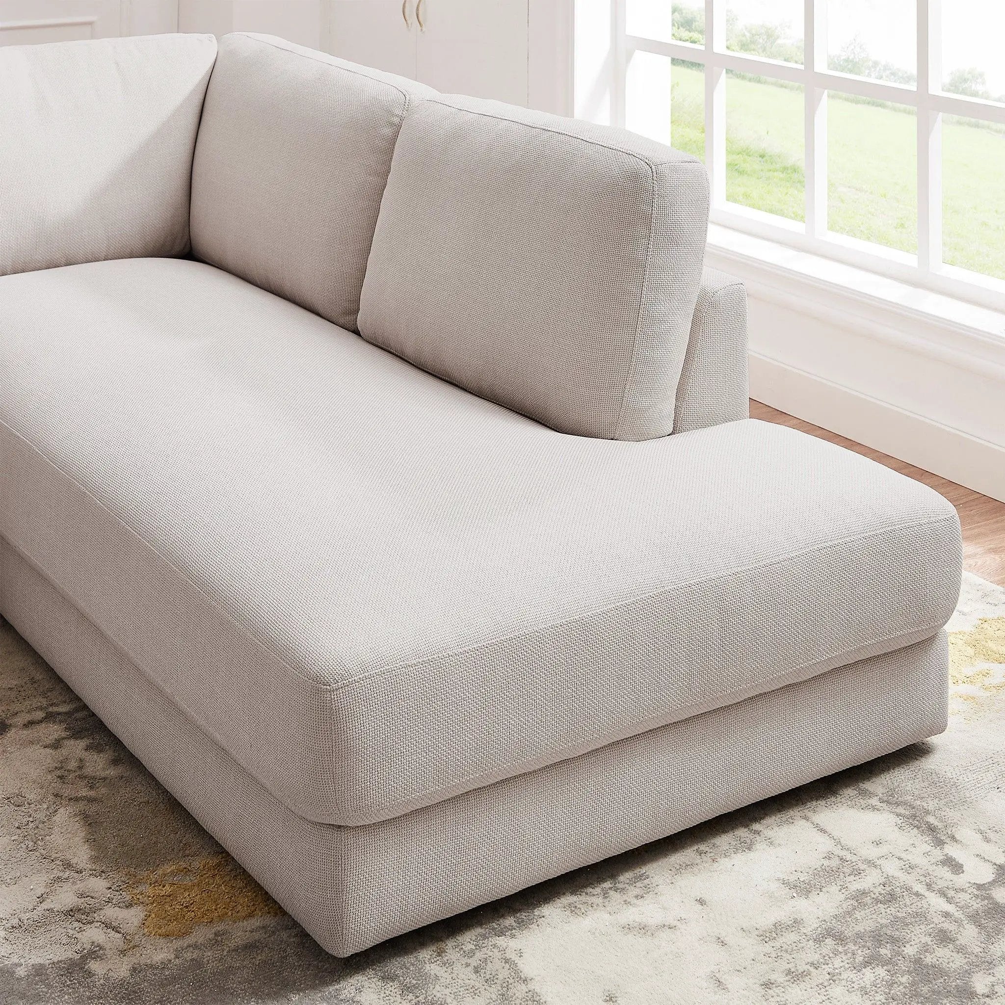Glander - Comfortable Cozy Sectional Sofa by Unique Piece Furniture