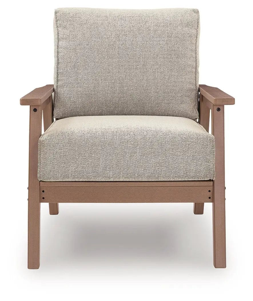 Grover Beach - Lounge Chair With Cushion (Set of 2) - Driftwood by Unique Piece Furniture