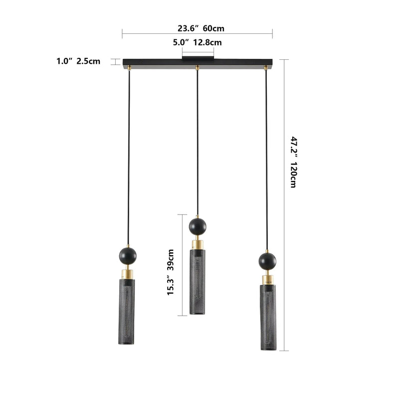 25" Modern Pendant Chandelier by HouseOfZazla
