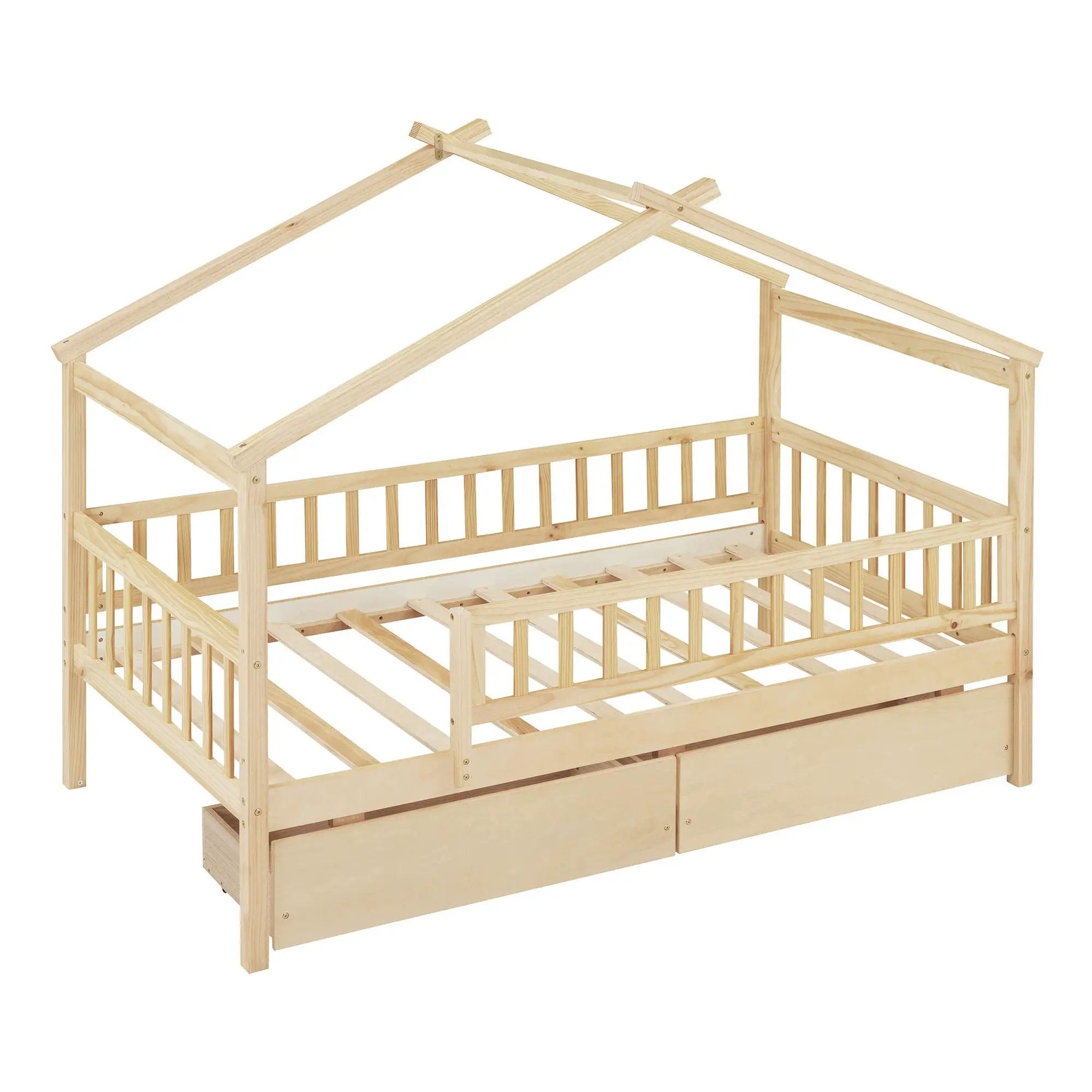 House Bed With 2 Drawers by HouseOfZazla