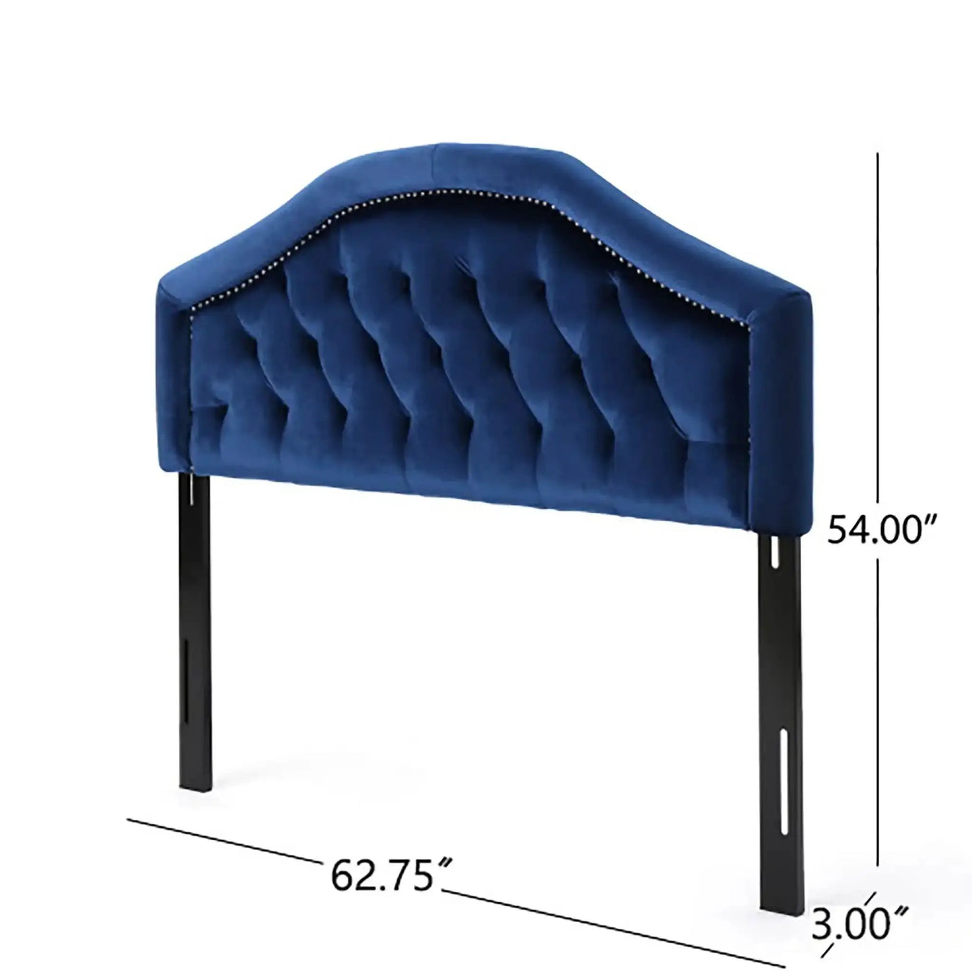 Kaarina Contemporary Tufted Fabric Headboard by HouseOfZazla