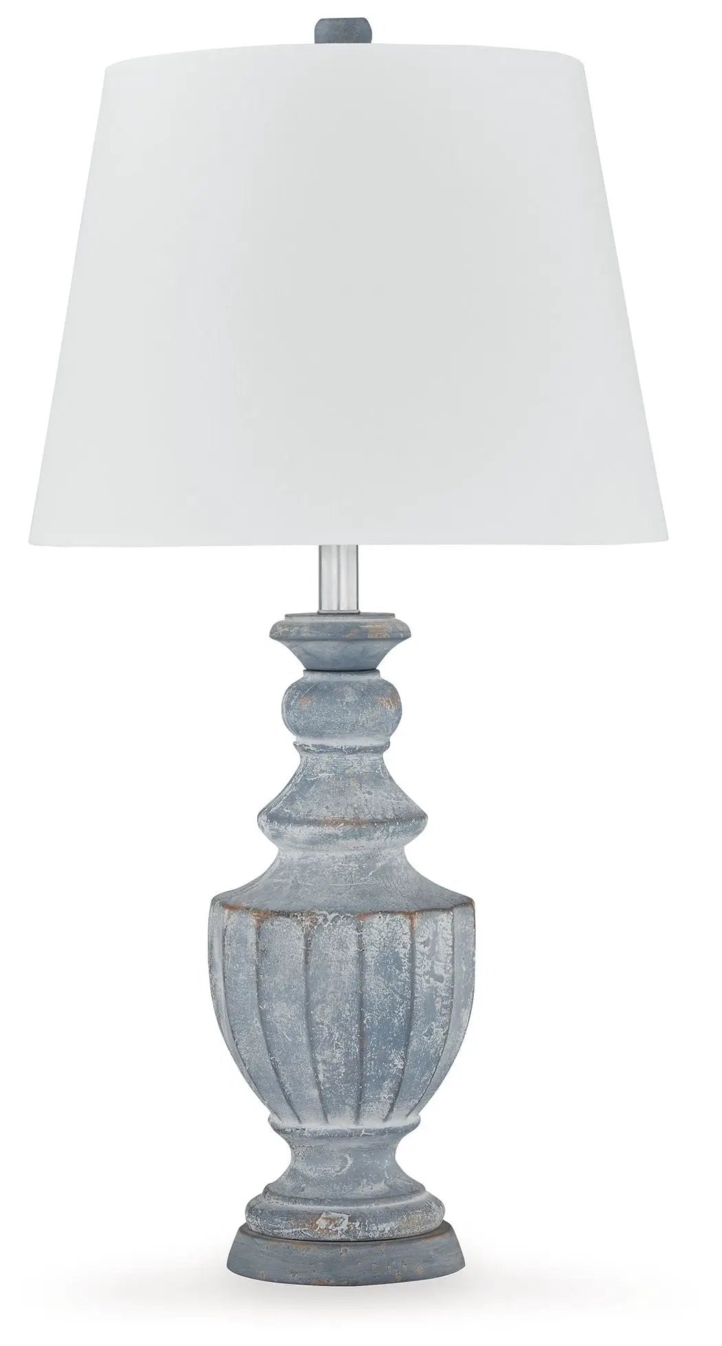 Cylerick - Terracotta Table Lamp - Antique Blue by Unique Piece Furniture