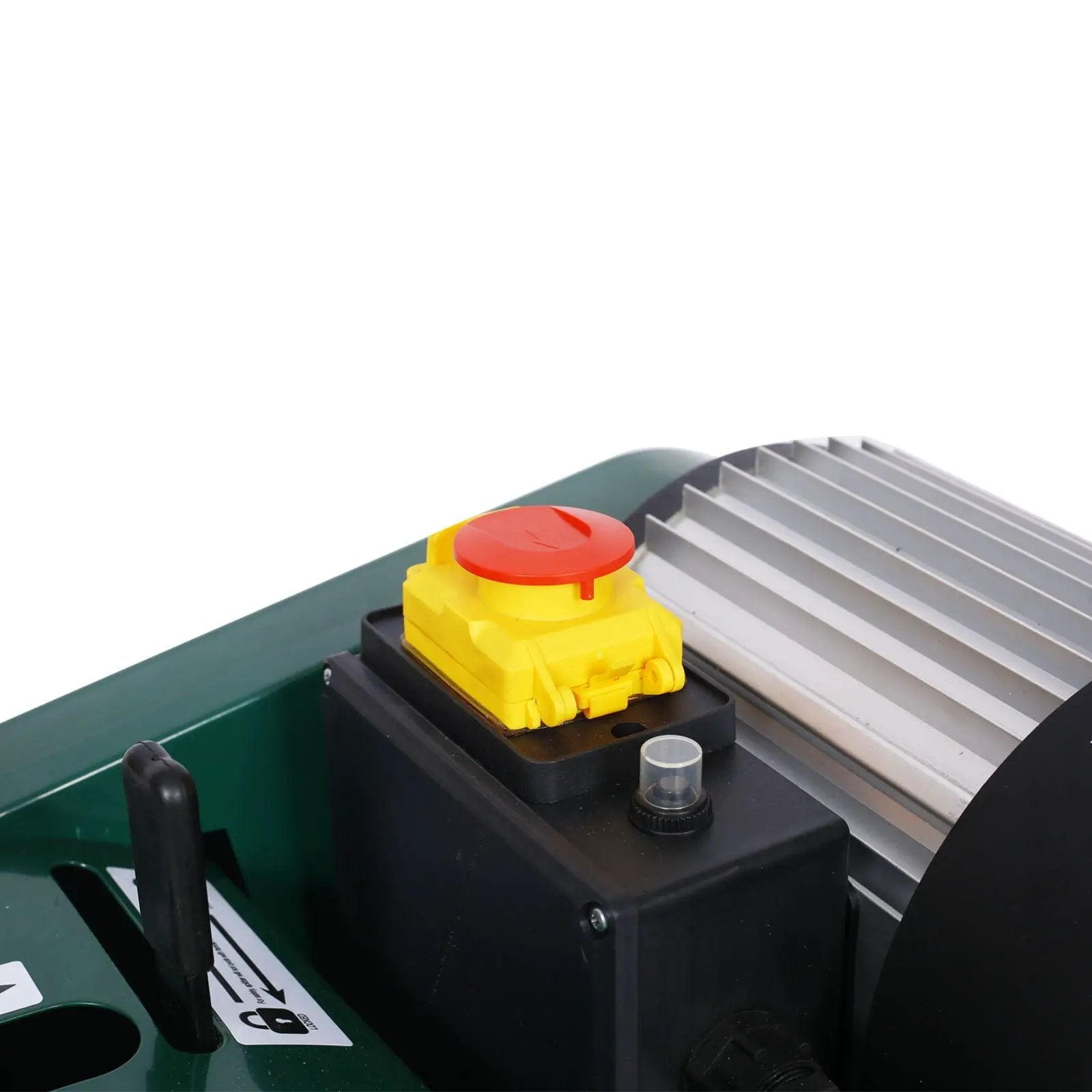 Double Flywheel Electric Log Splitter 7 Ton Portable Firewood Machine Steel - Black by HouseOfZazla