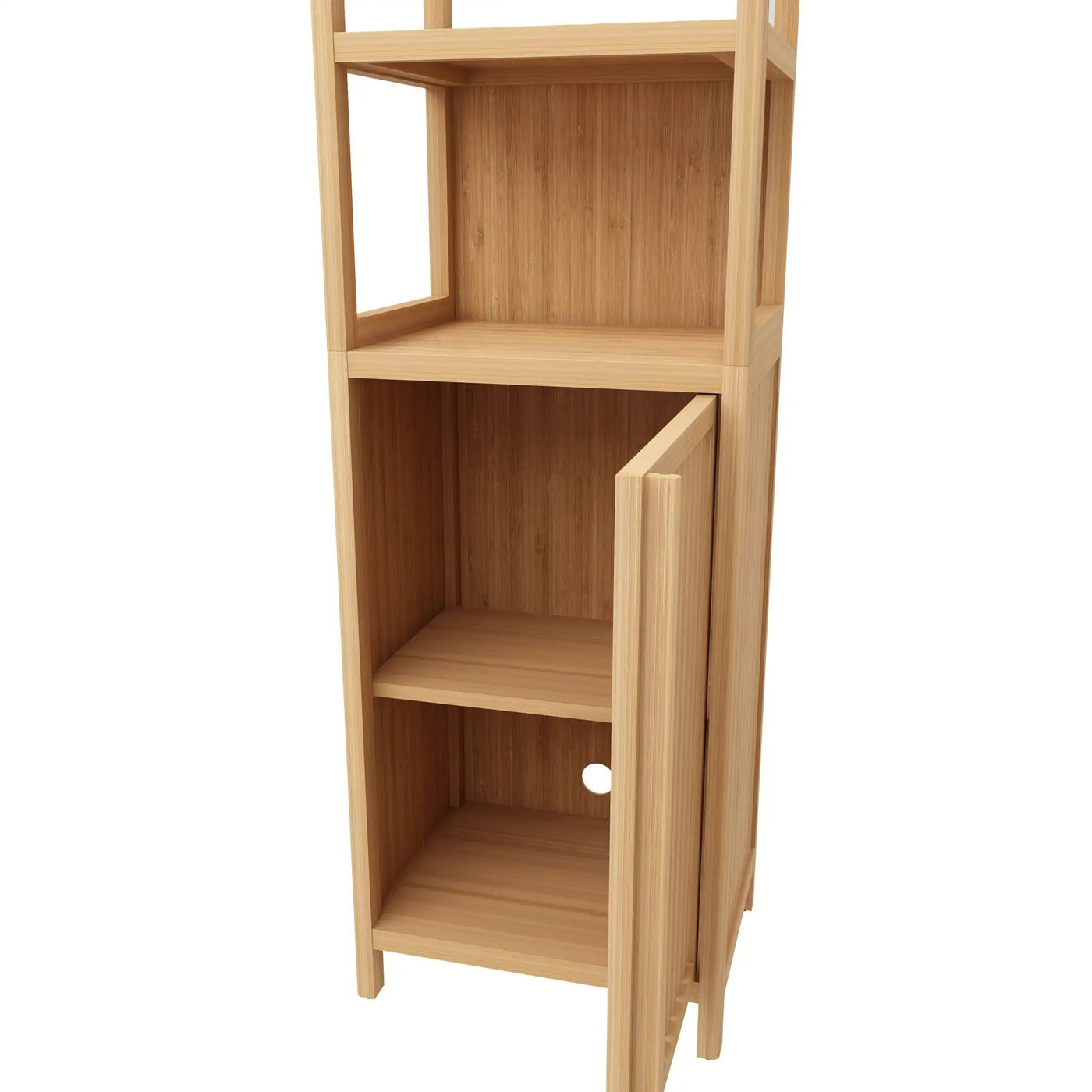 Storage Cabinet With Tall Tower, Multifunctional For Bathroom by Unique Piece Furniture