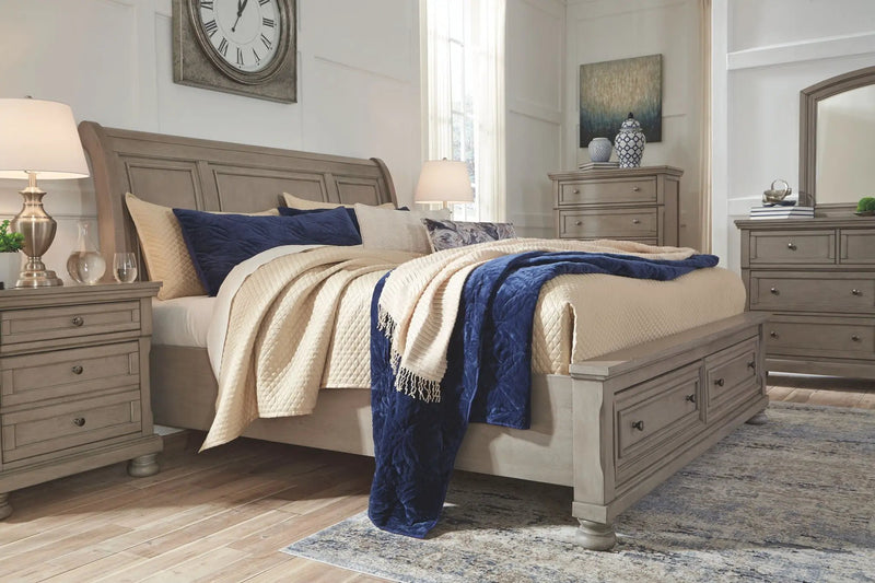 Lettner - Sleigh Bedroom Set by Unique Piece Furniture