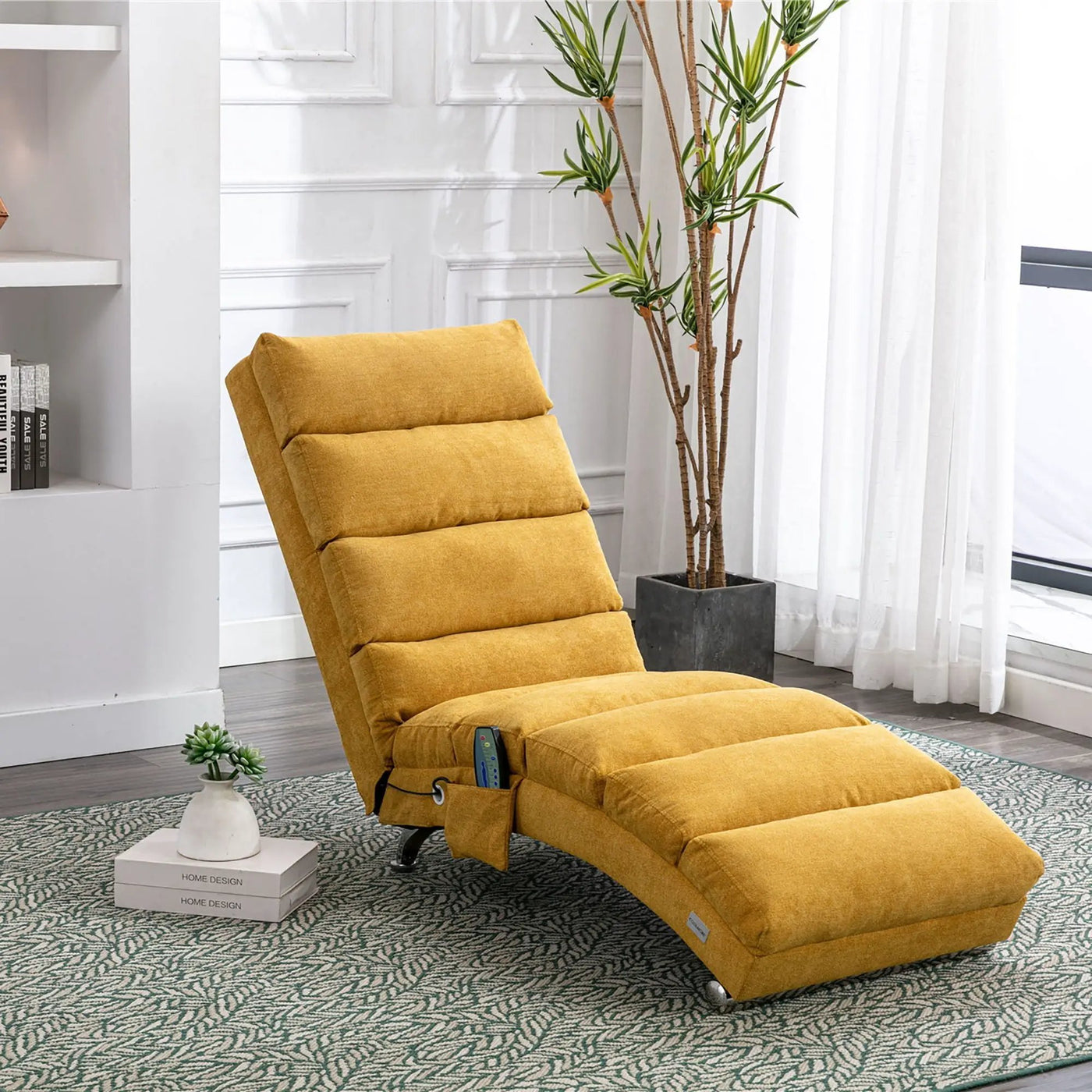 Massage Chaise Lounge Indoor With Remote Control by HouseOfZazla