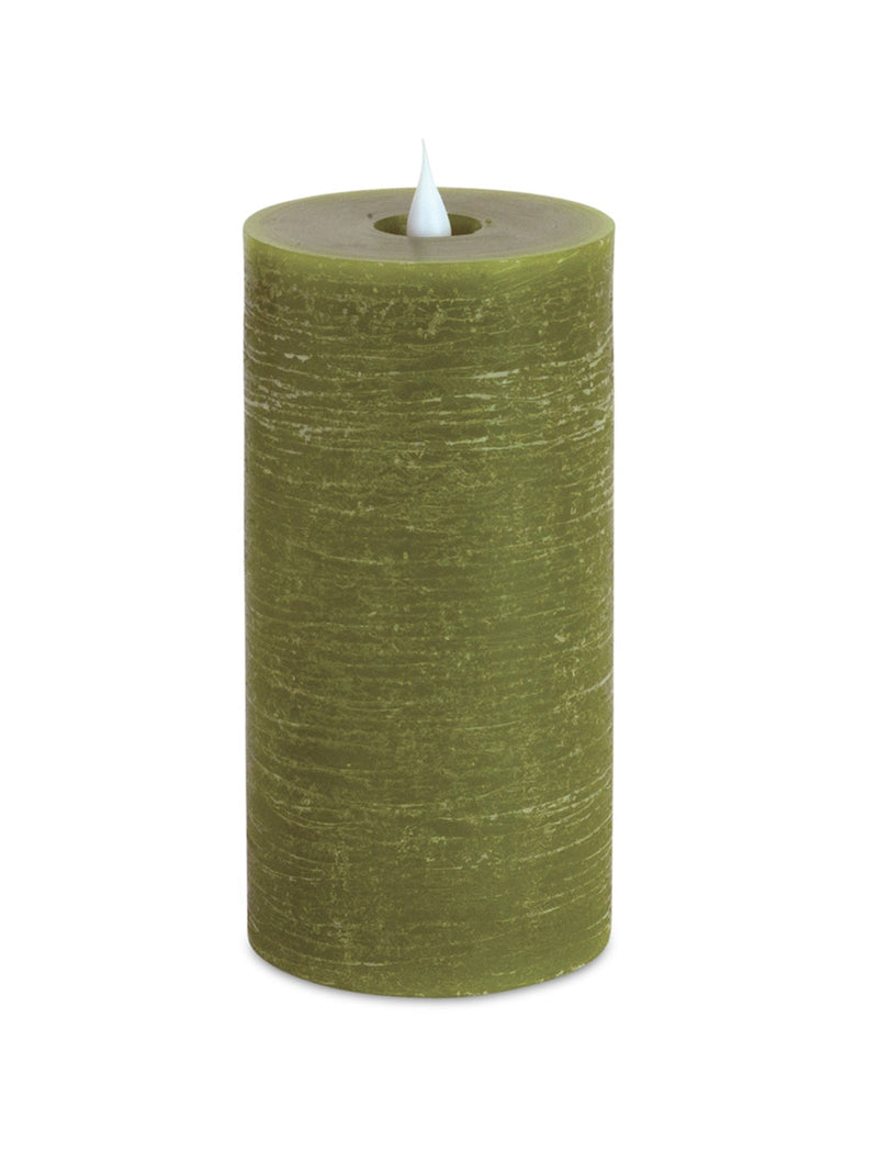 Led simplux designer candle with moving flame