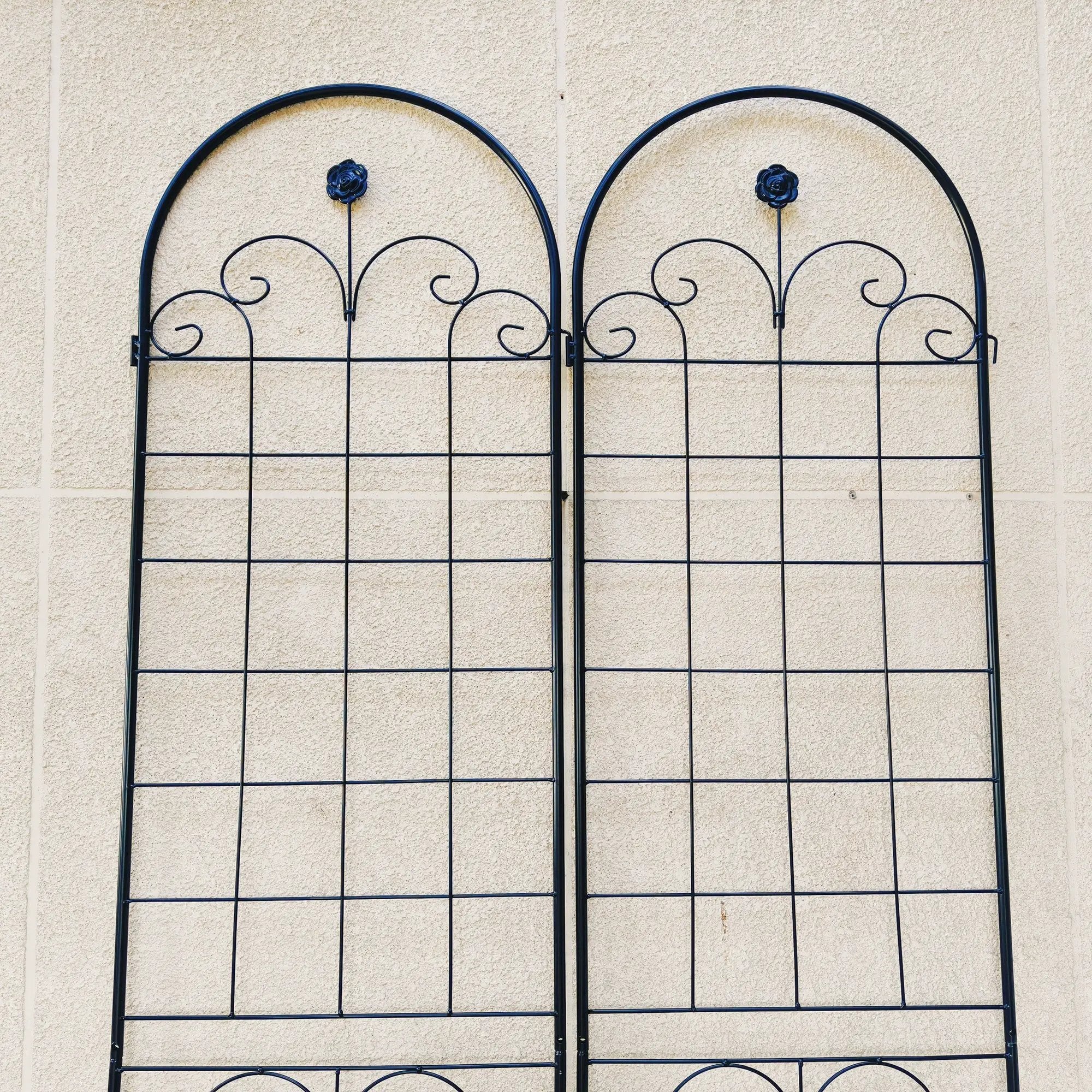 4 Pack Metal Garden Trellis for Climbing Plants by HouseOfZazla